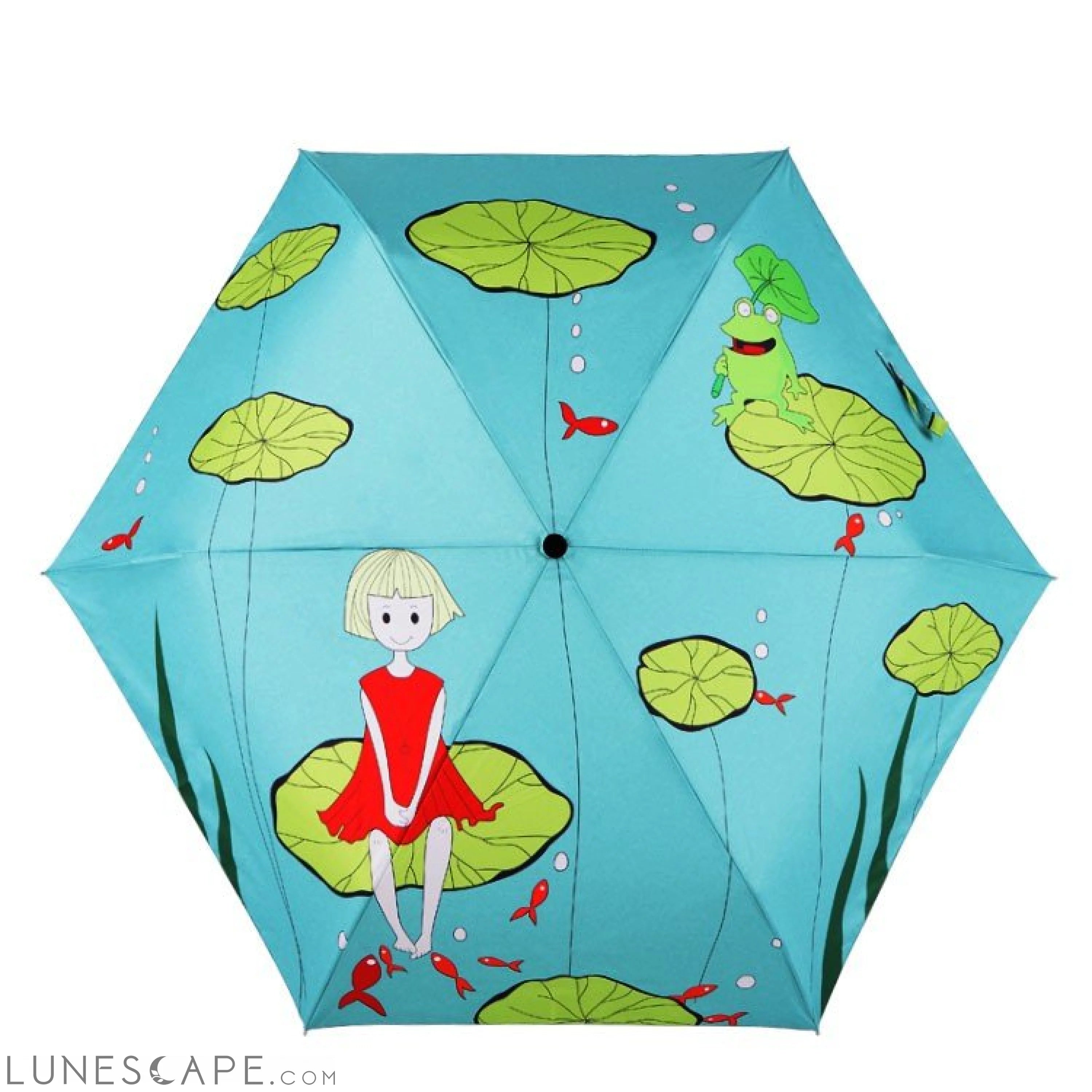 Bathing Girl Sunny Umbrella LUNESCAPE