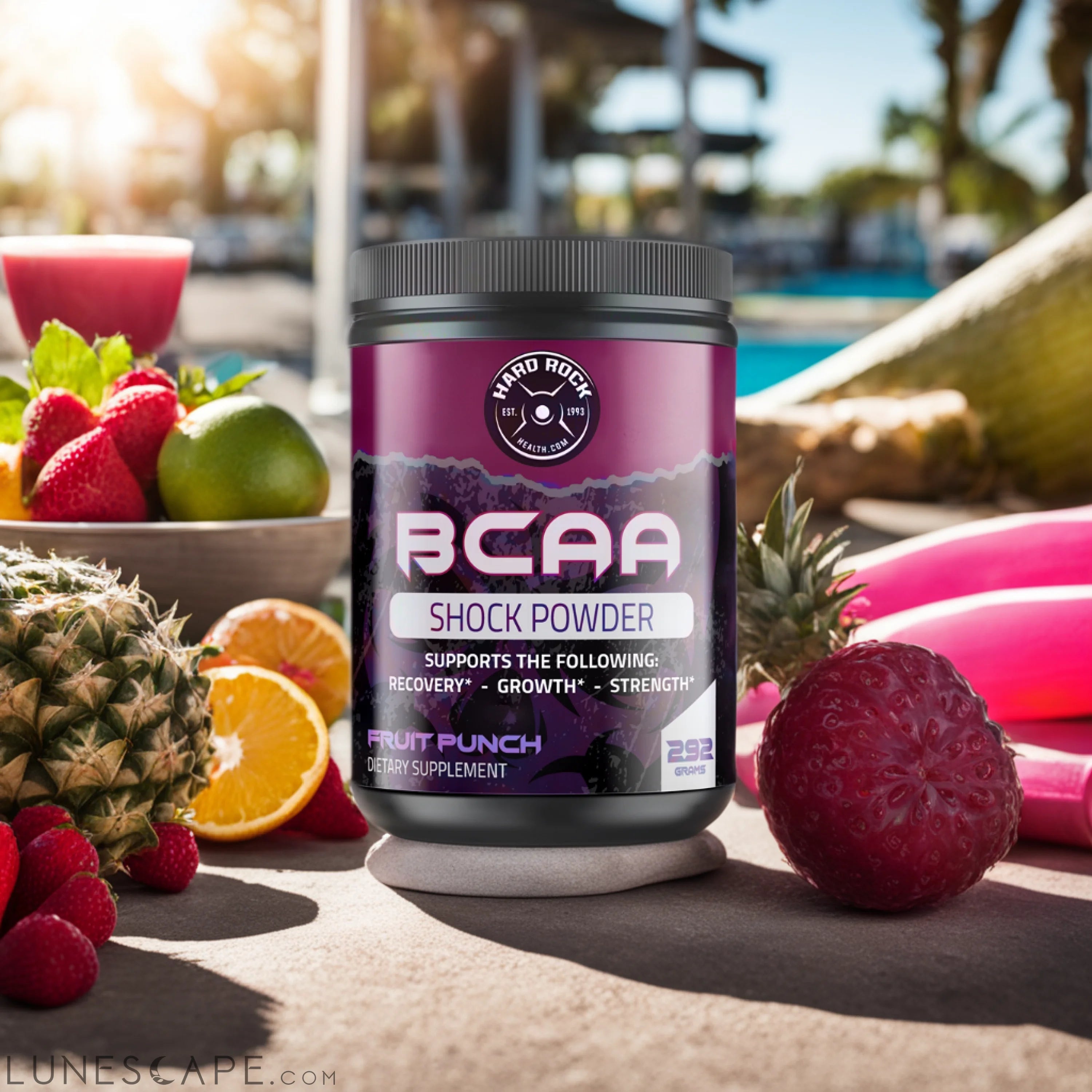 BCAA Shock Powder (Fruit Punch) LUNESCAPE