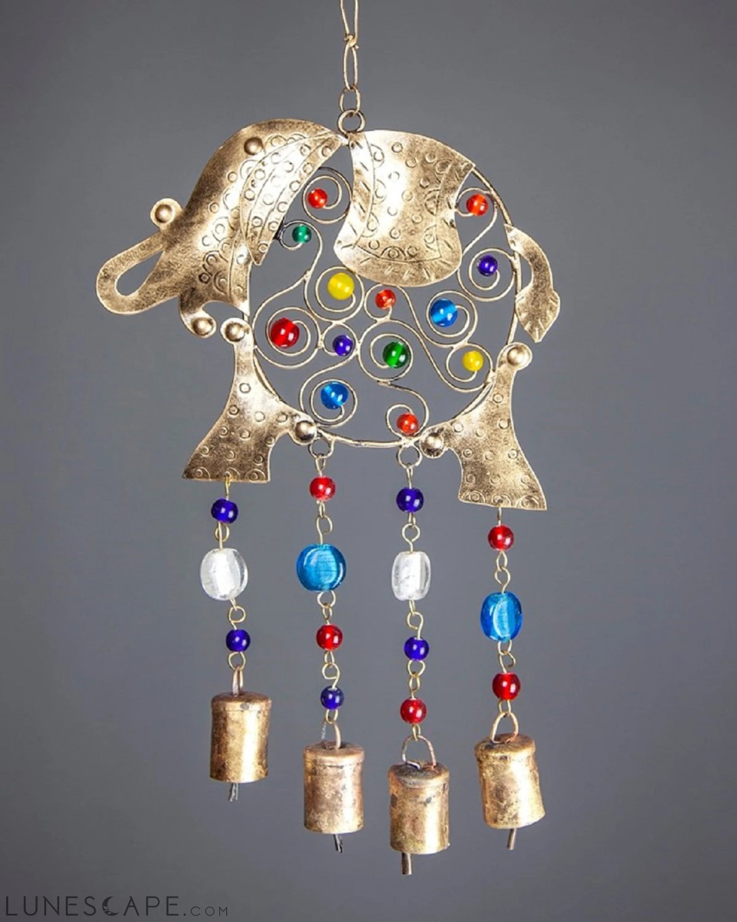 Beaded Elephant Chime LUNESCAPE