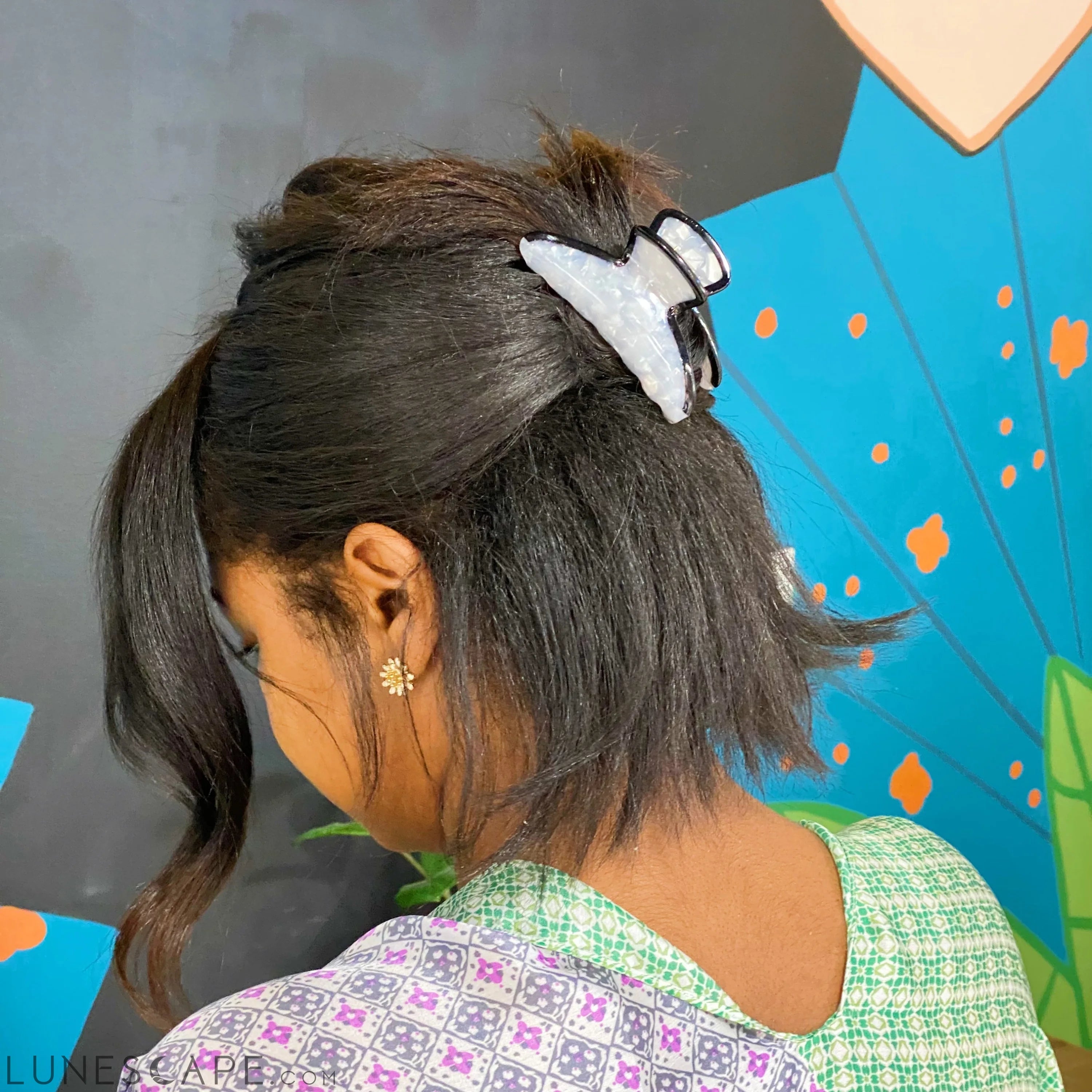 Beautifully Outlined Hair Claw LUNESCAPE