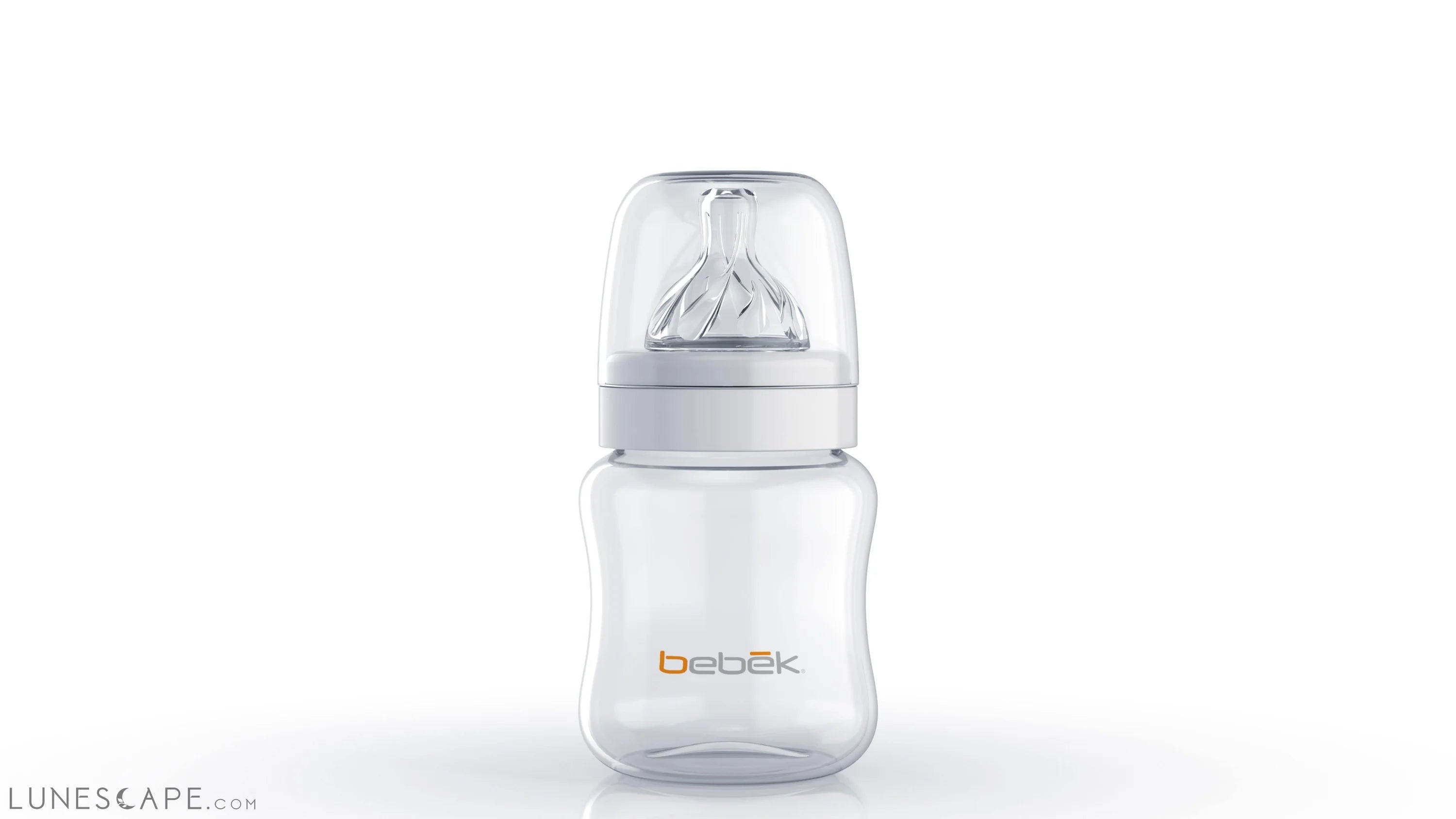 Bebek Classic Anti-Colic Baby Bottle (5 oz) - Pack of 2. BPA Free LUNESCAPE