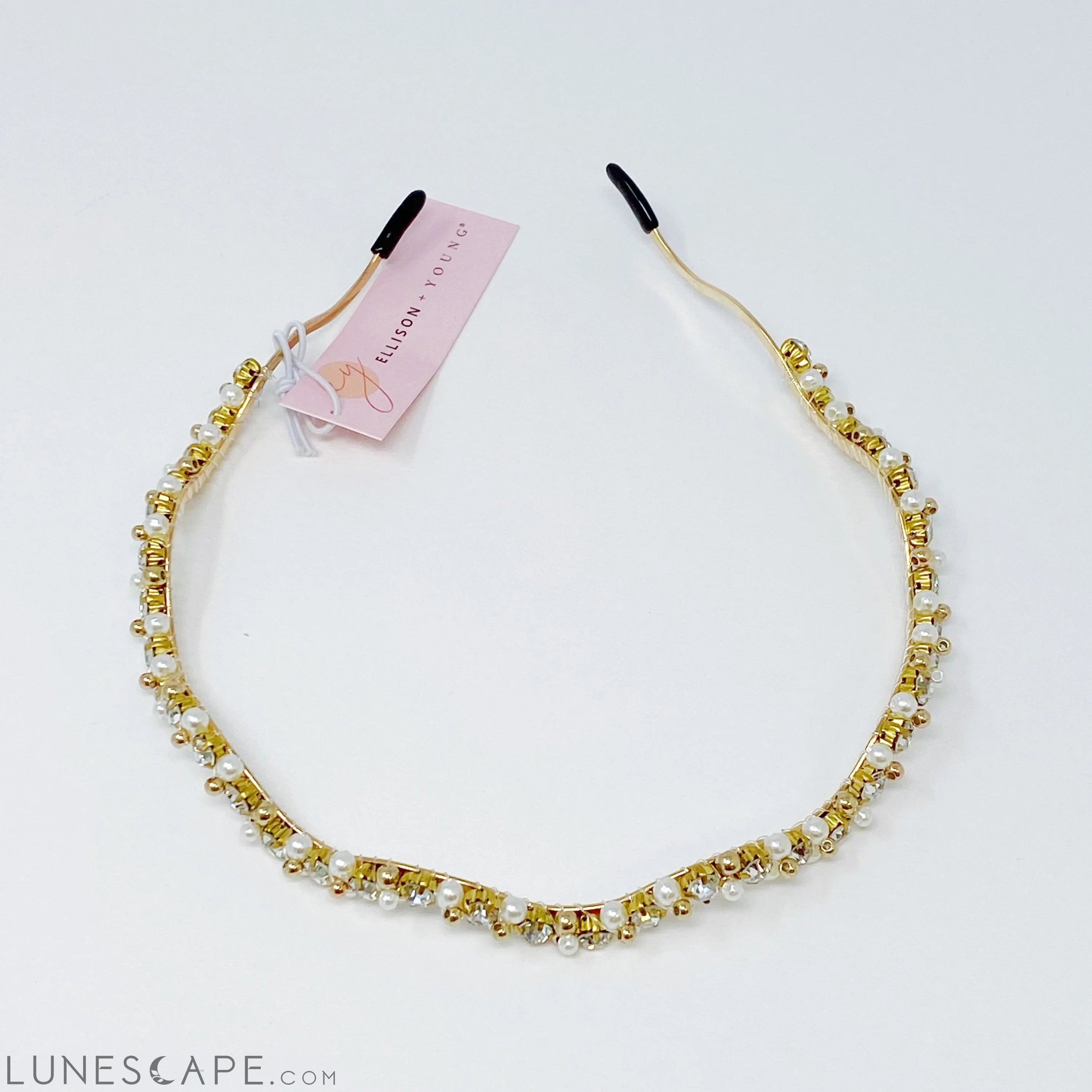 Bedazzled Crystal Headband LUNESCAPE