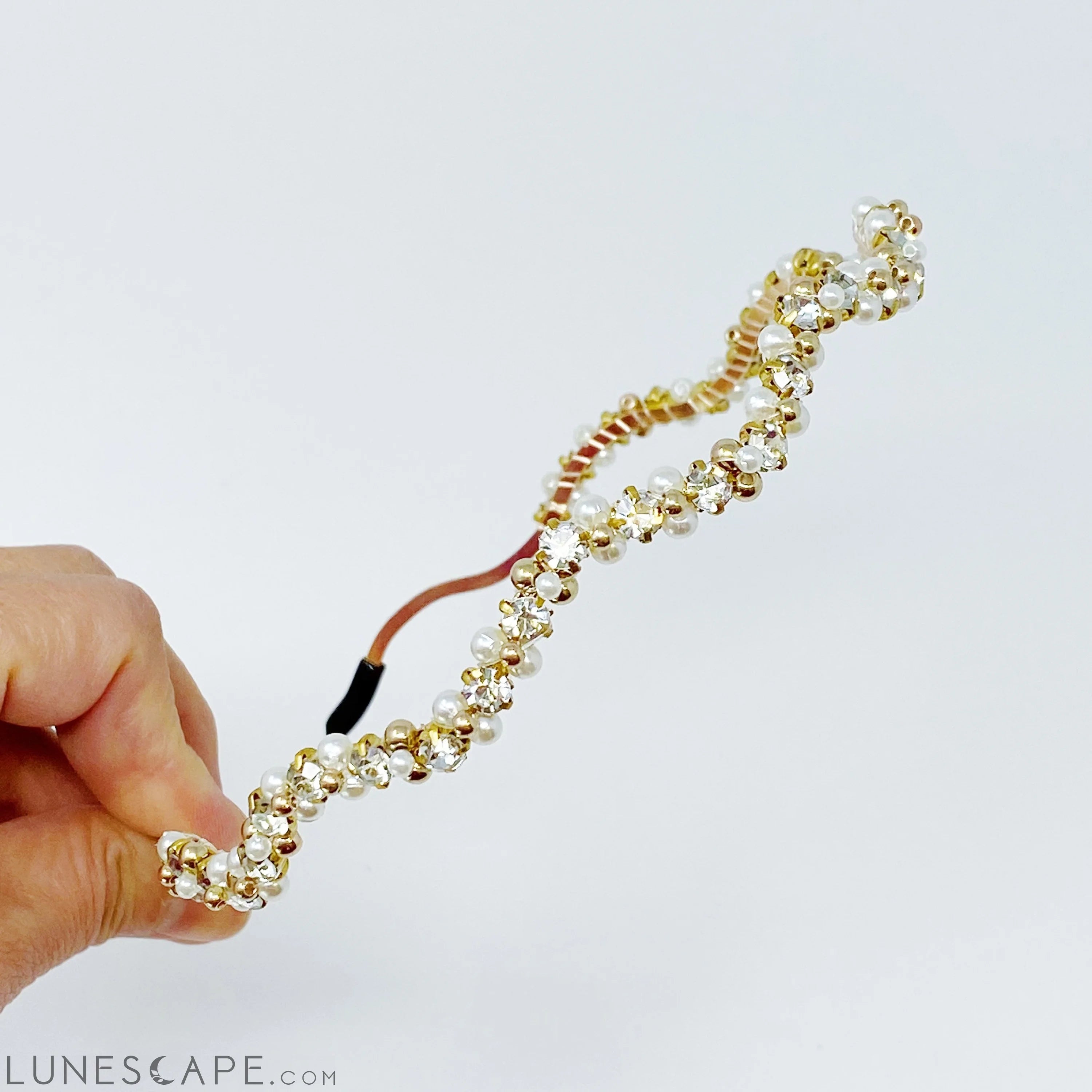 Bedazzled Crystal Headband LUNESCAPE