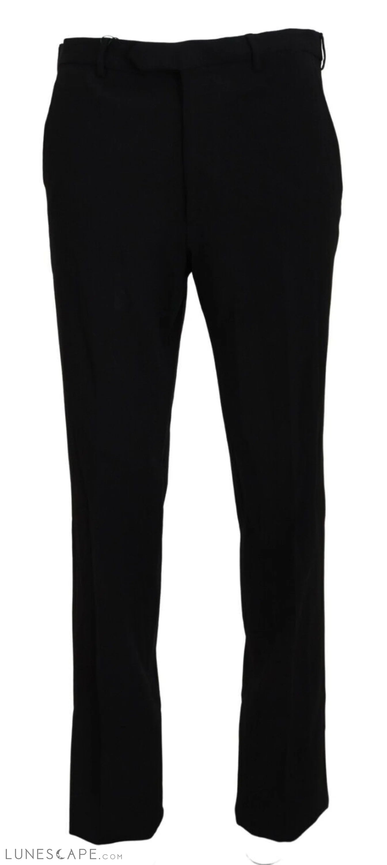 BENCIVENGA Elegant Black MainLine Trousers LUNESCAPE