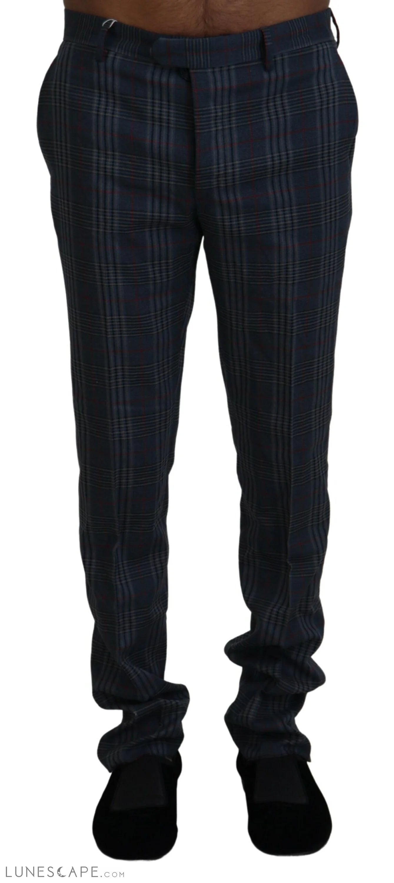 BENCIVENGA Elegant Multicolor Pure Wool Trousers LUNESCAPE