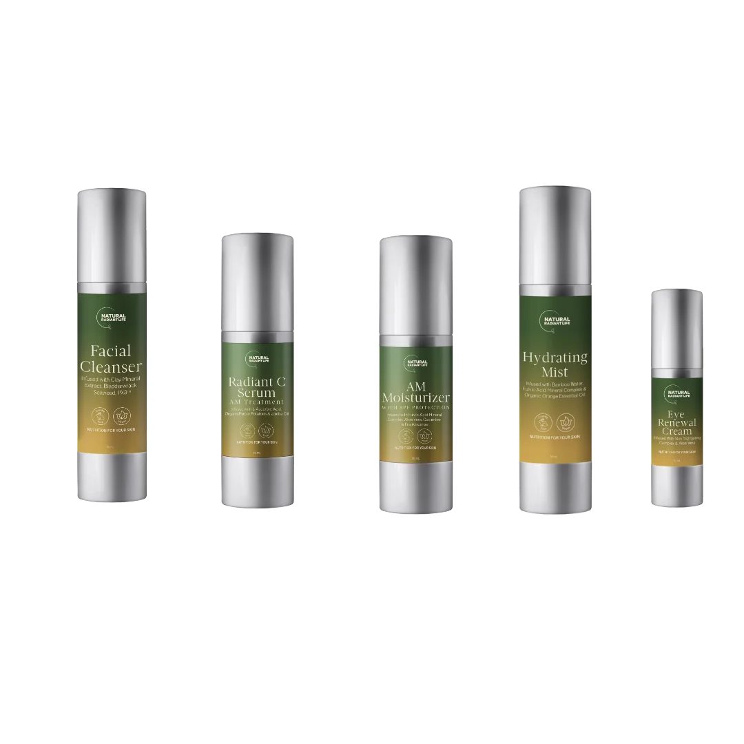 Best Morning Skincare Routine - Glow in Five LUNESCAPE