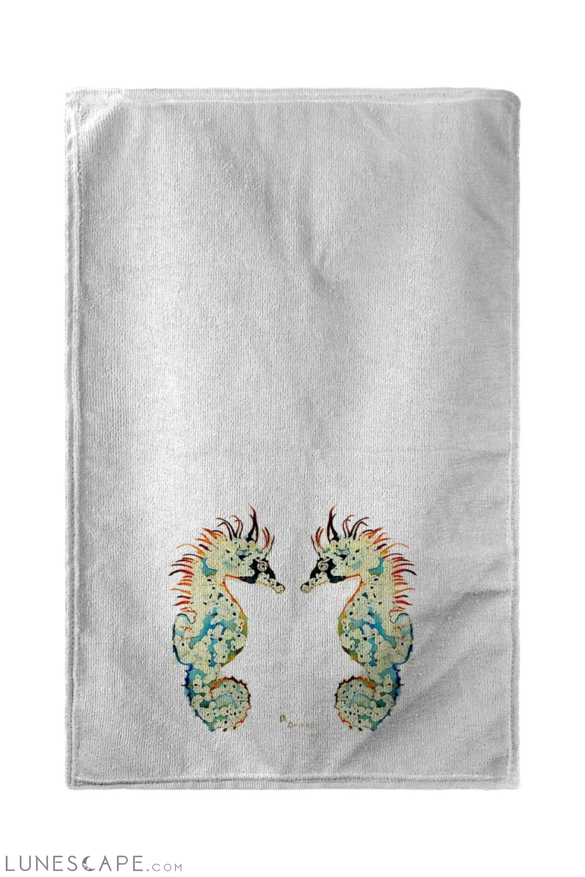 Betsy Drake 30 x 50 in. Betsys Seahorses Beach Towel LUNESCAPE