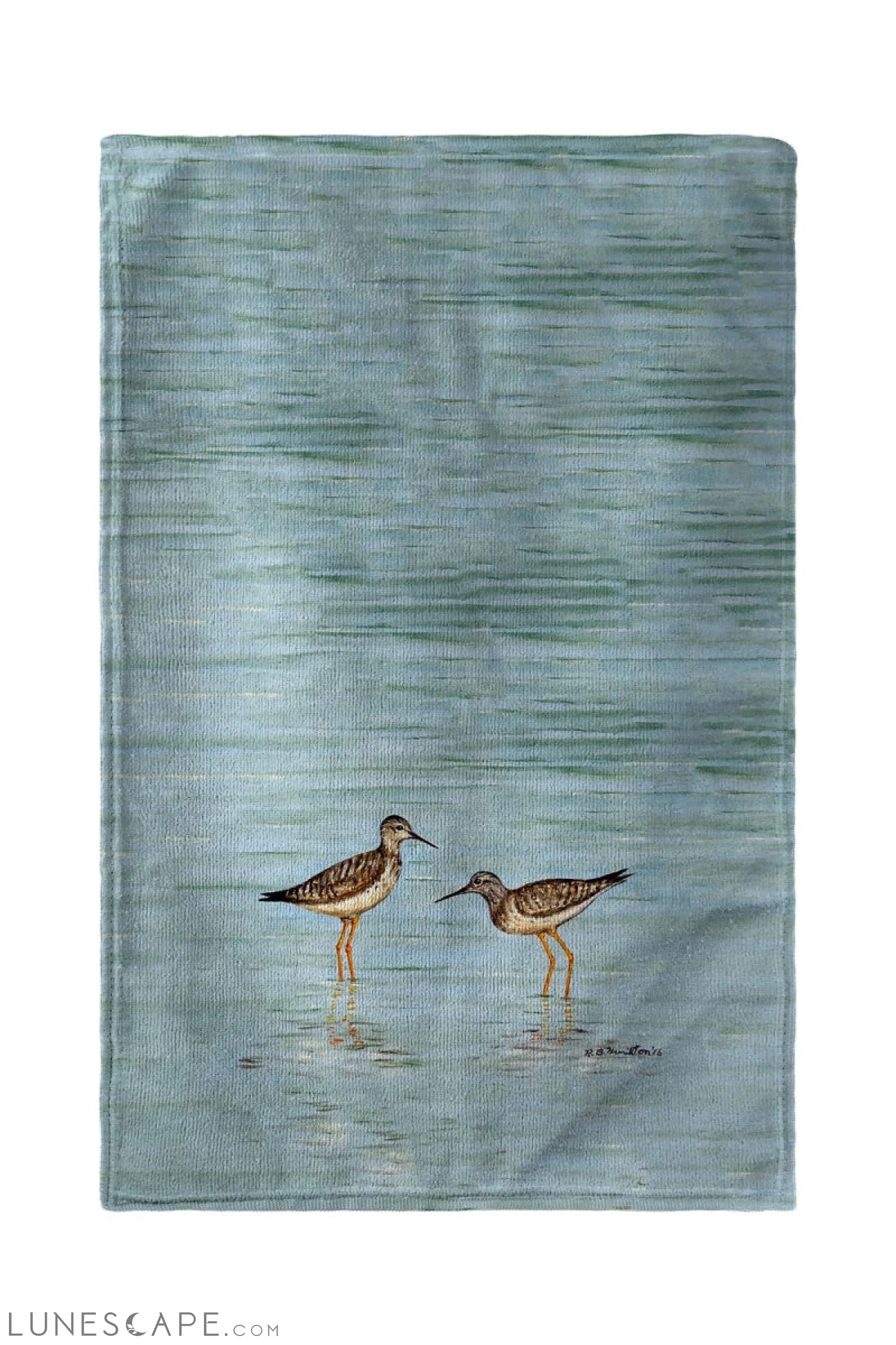 Betsy Drake 30 x 50 in. Yellow Legs Beach Towel LUNESCAPE