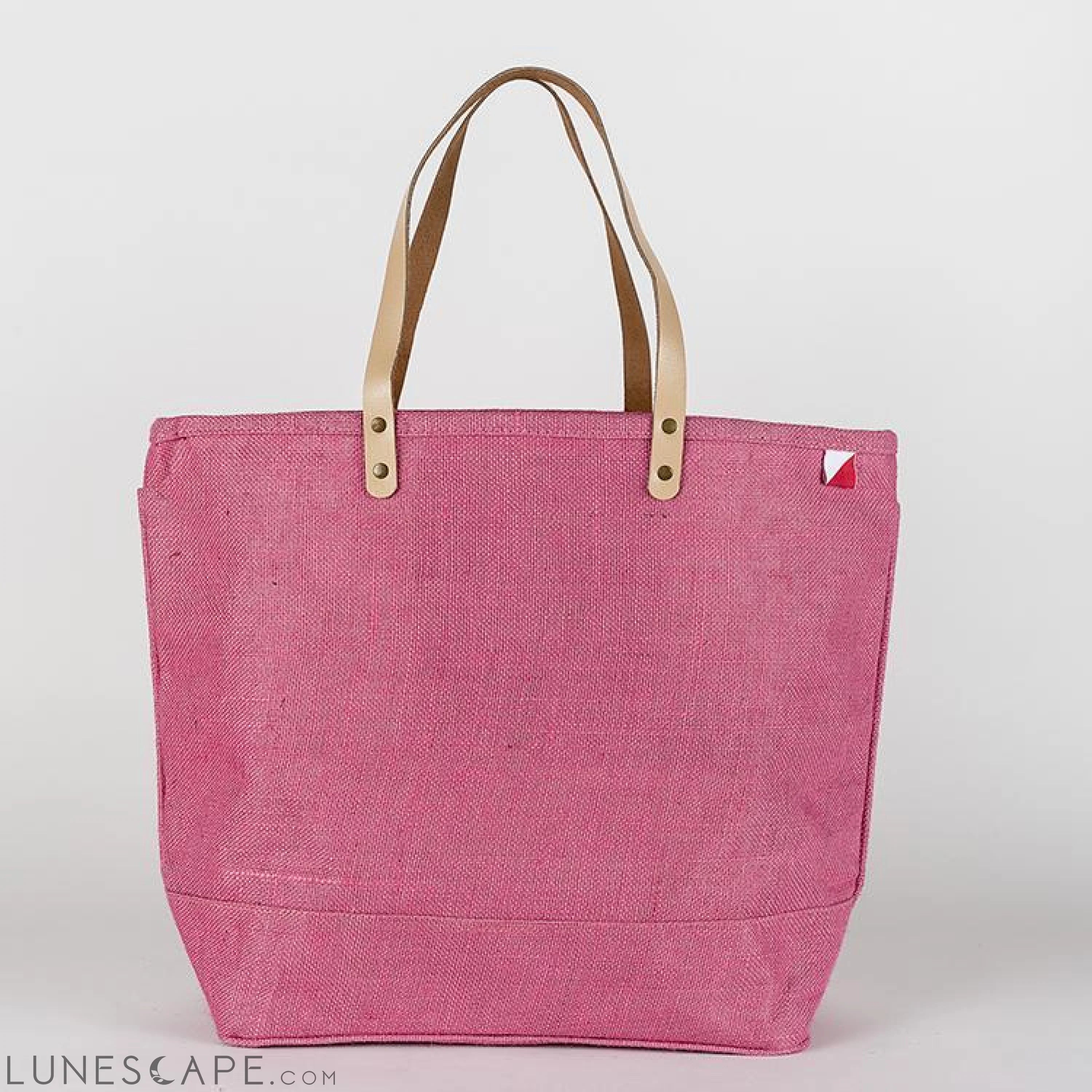 Big Jute Tote Bag LUNESCAPE