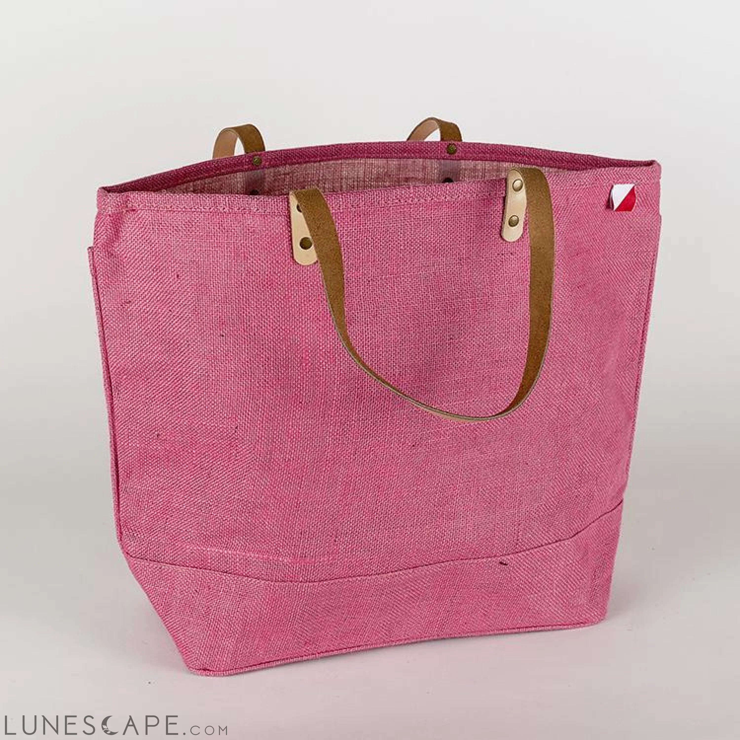 Big Jute Tote Bag LUNESCAPE