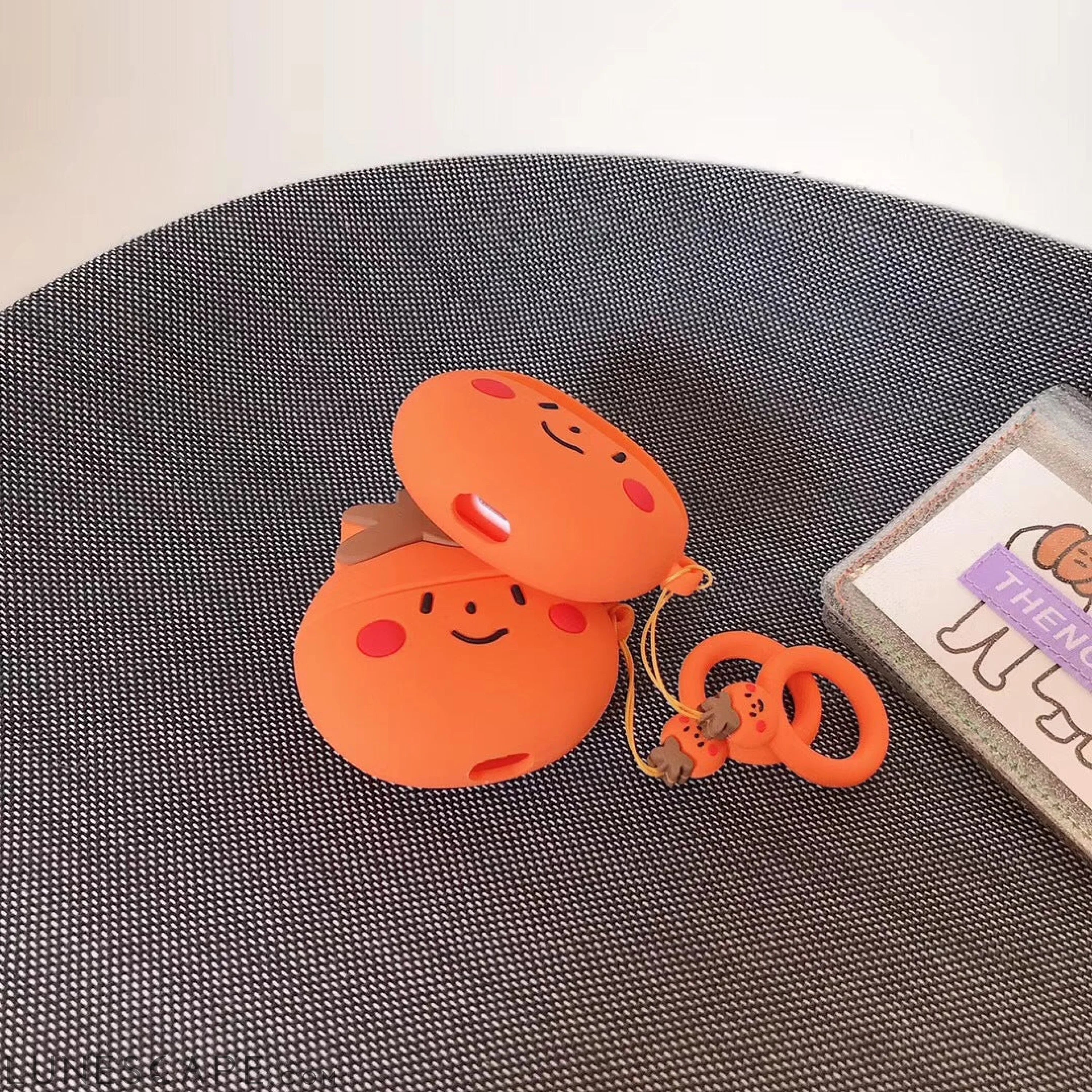 Big Ol' Orange AirPods Case LUNESCAPE