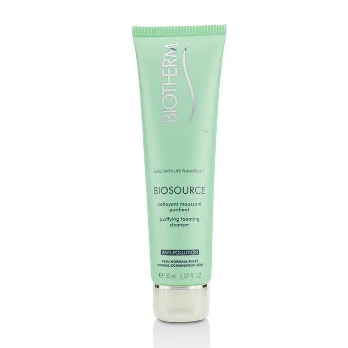 BIOTHERM - Biosource Purifying Foaming Cleanser - Normal to Combination Skin LUNESCAPE