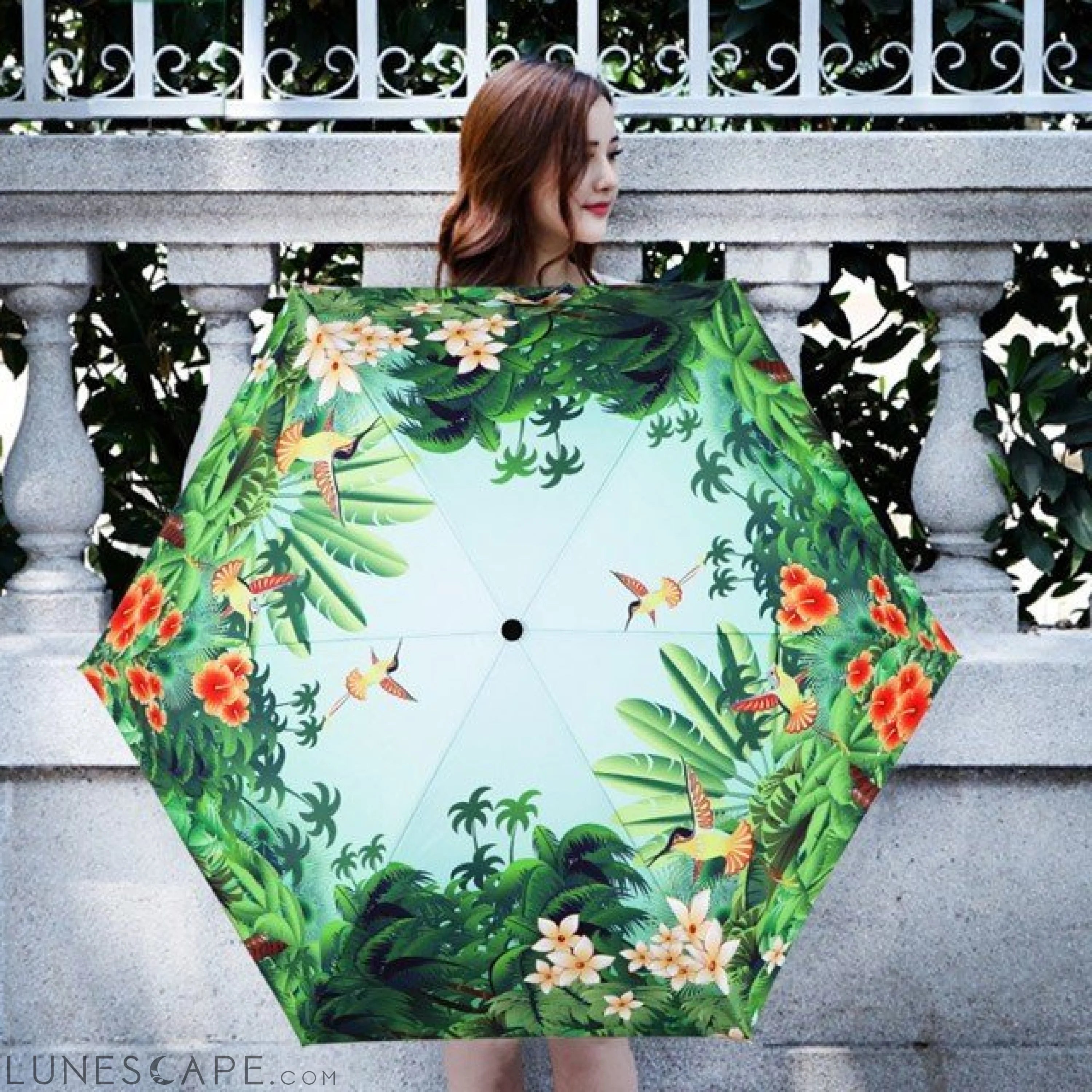Bird Paradise Sunny Umbrella LUNESCAPE