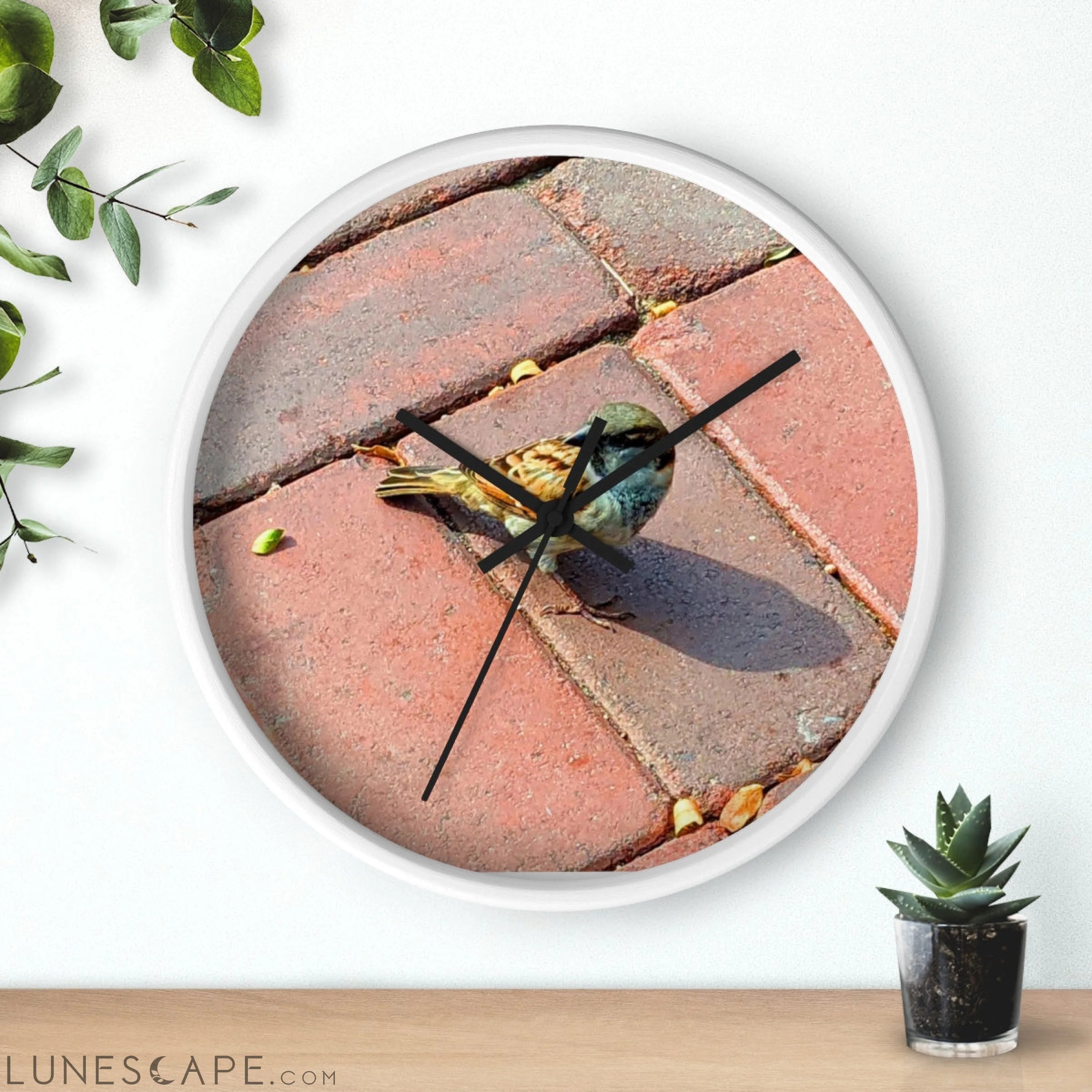 Bird Wall clock LUNESCAPE