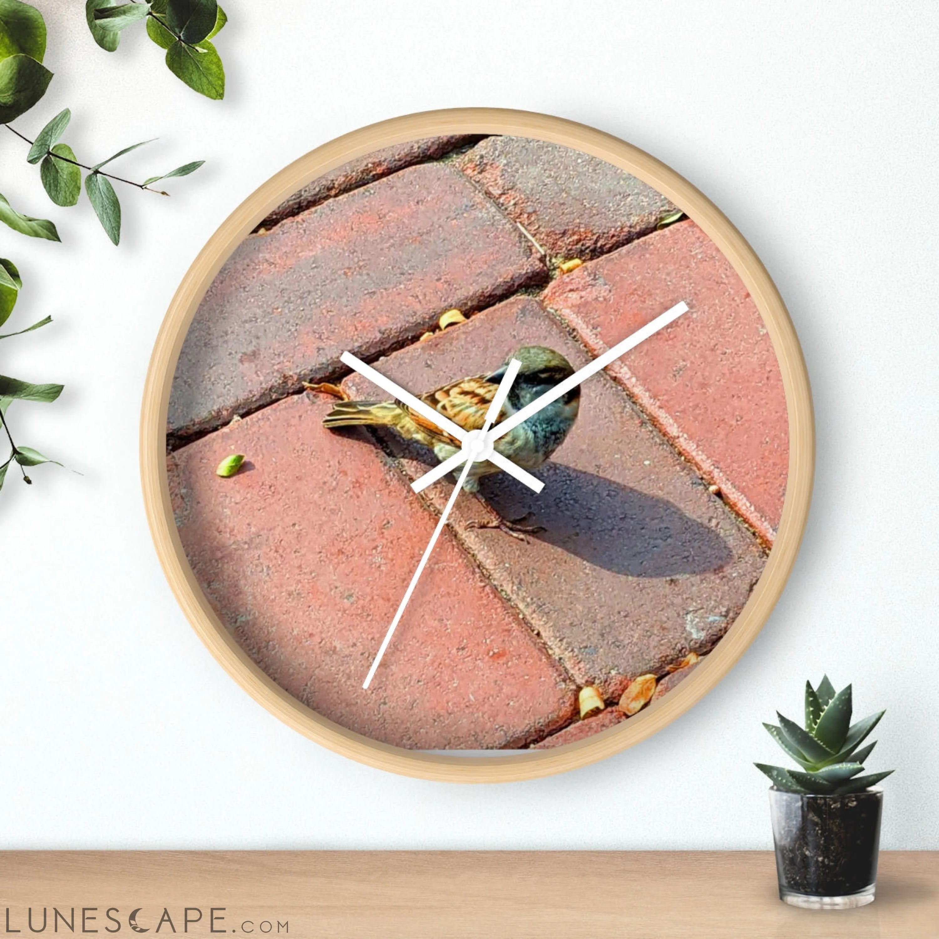 Bird Wall clock LUNESCAPE