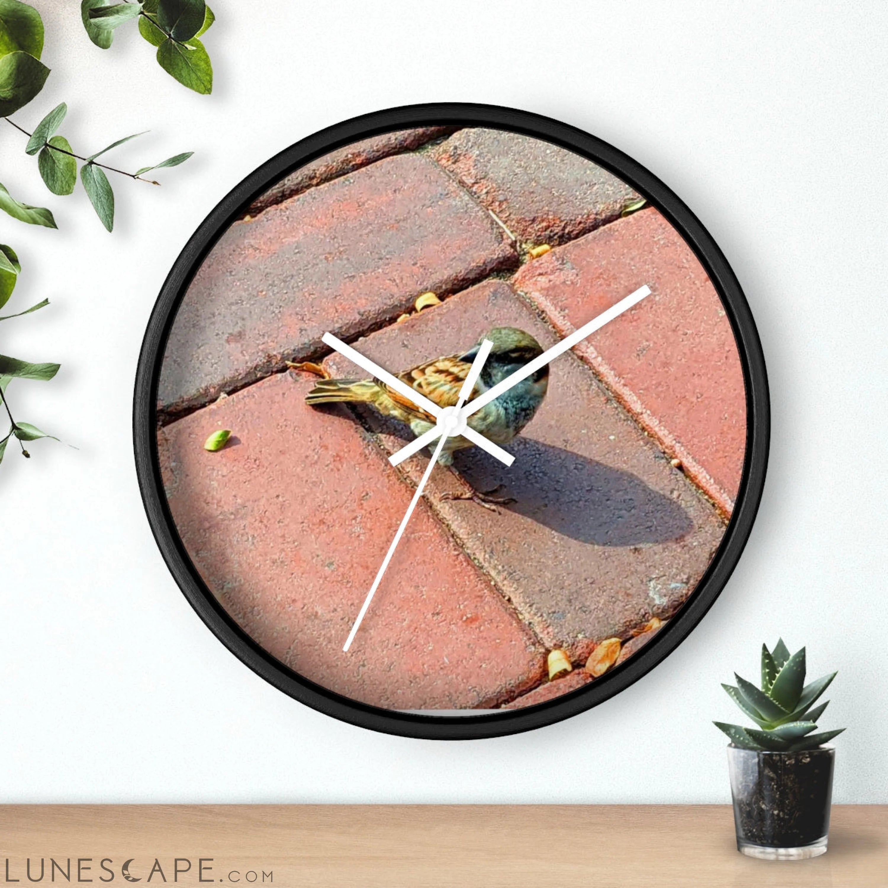 Bird Wall clock LUNESCAPE