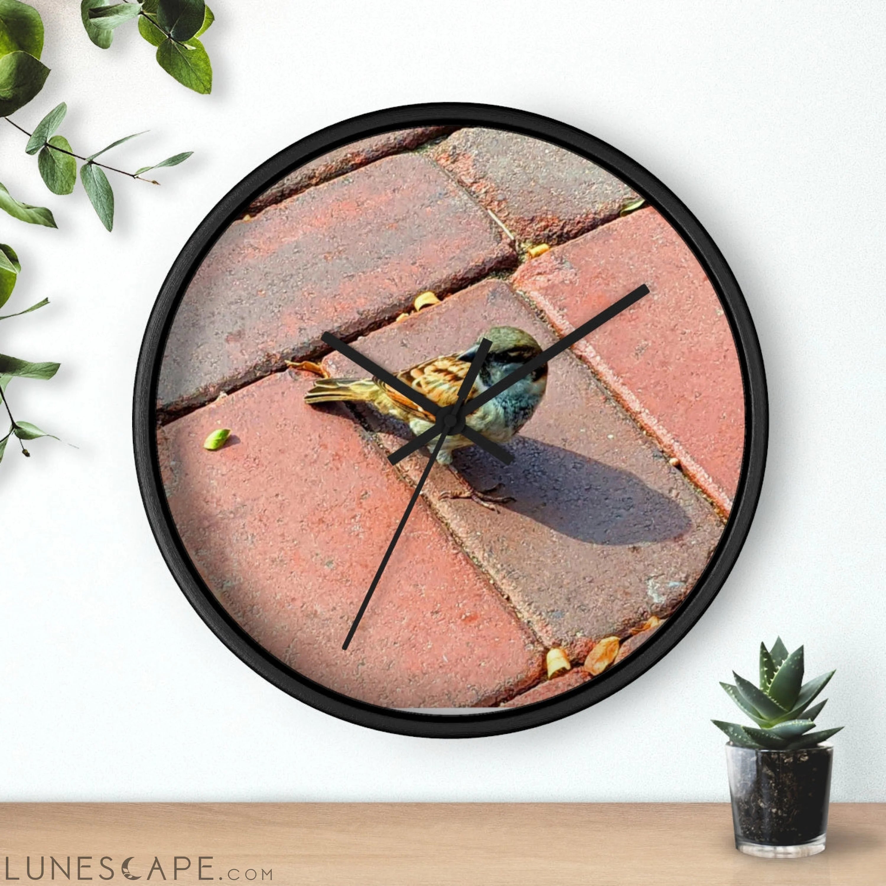 Bird Wall clock LUNESCAPE