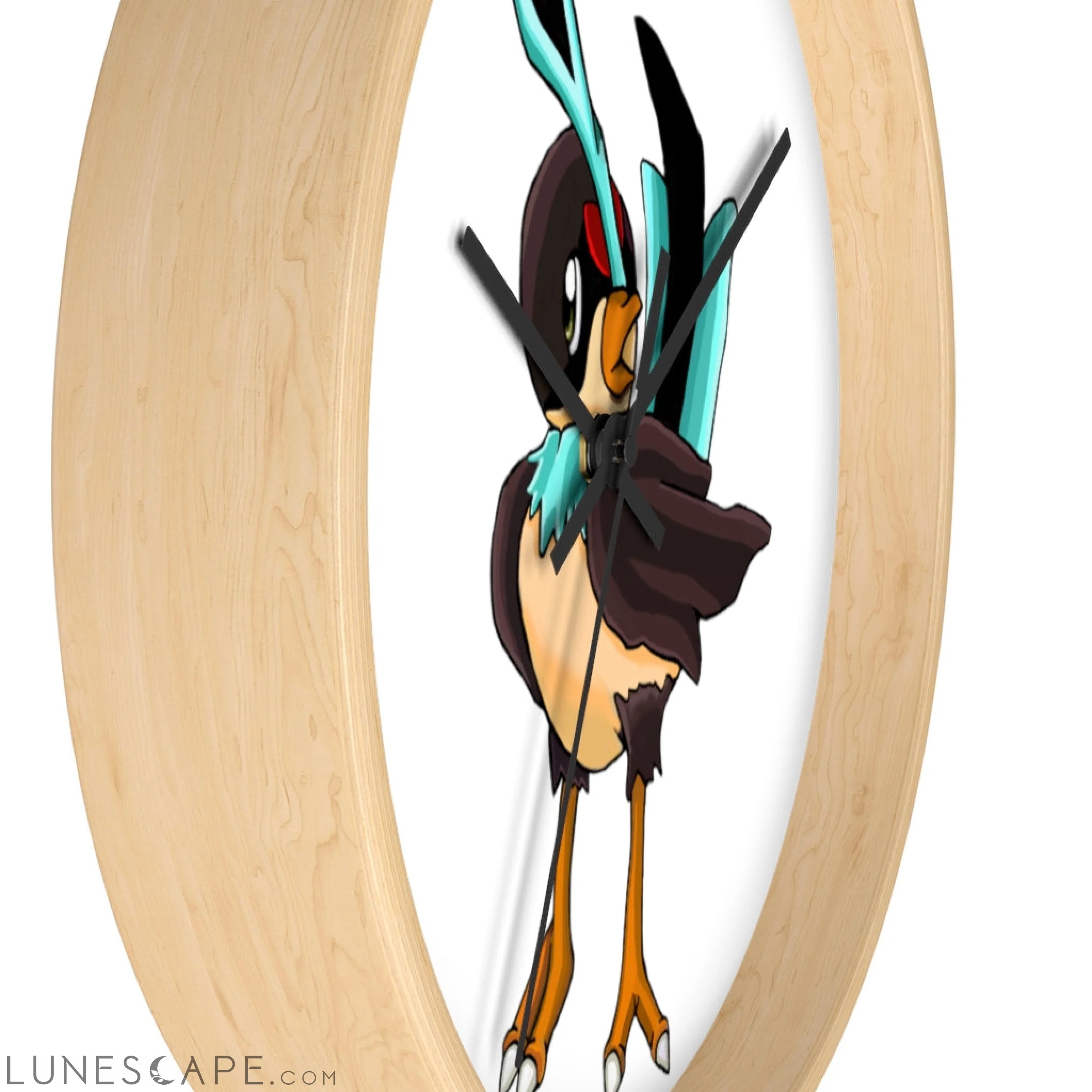 Birdi Wall clock LUNESCAPE