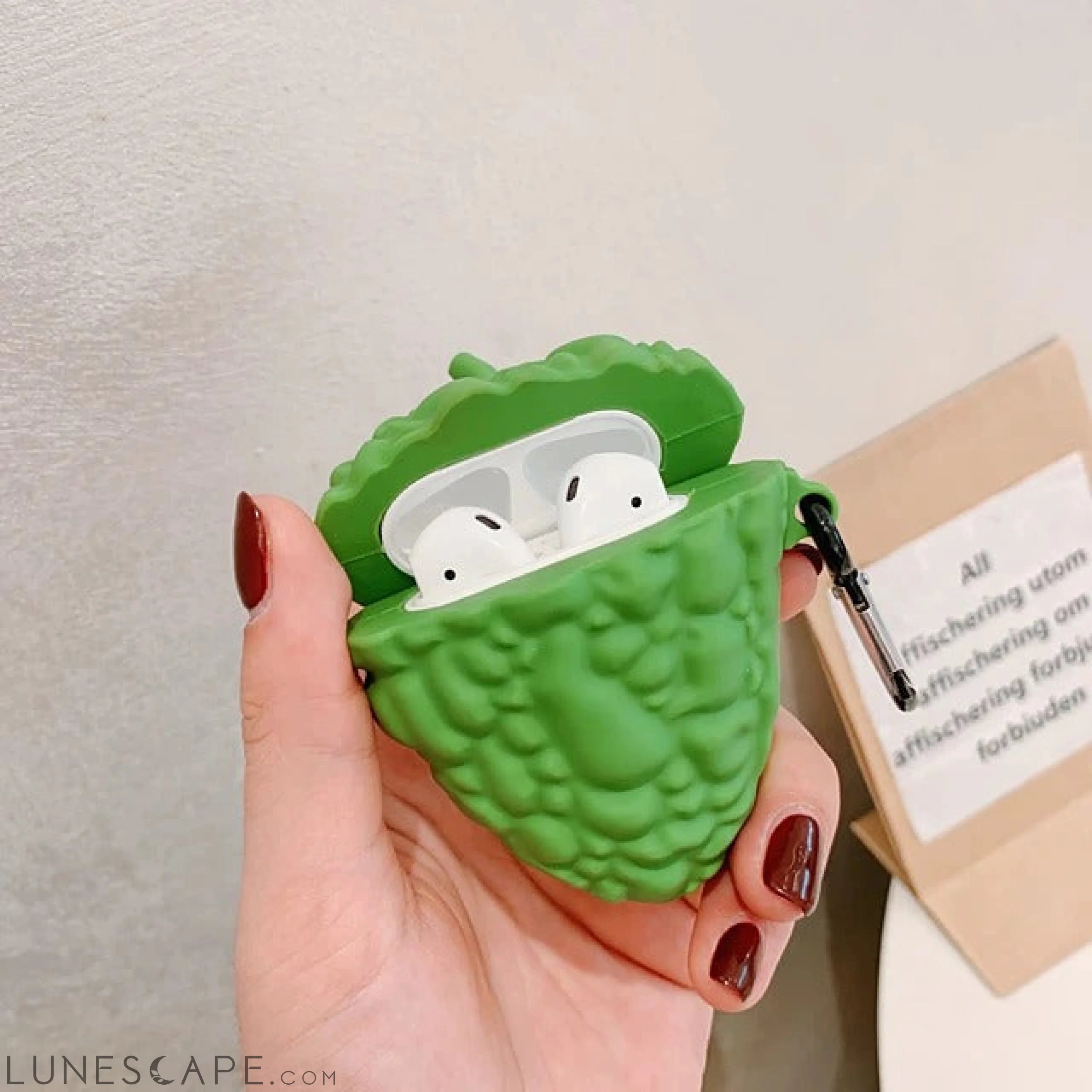 Bitter Gourd AirPods Dustproof Headphone 1/2 Case LUNESCAPE