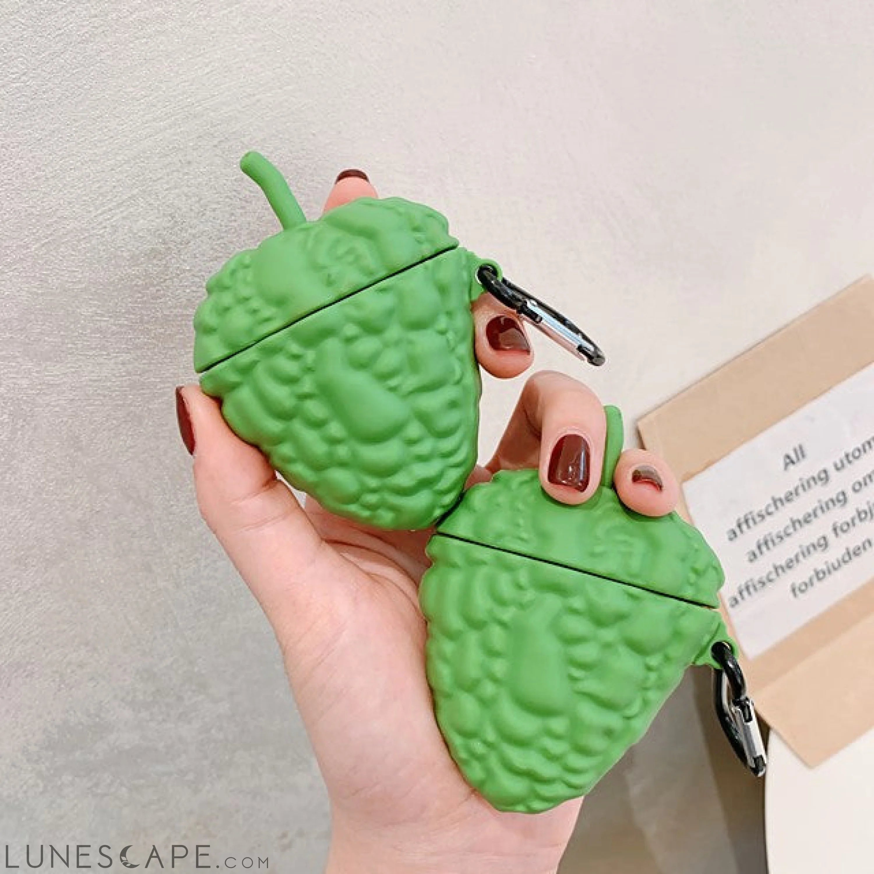 Bitter Gourd AirPods Dustproof Headphone 1/2 Case LUNESCAPE