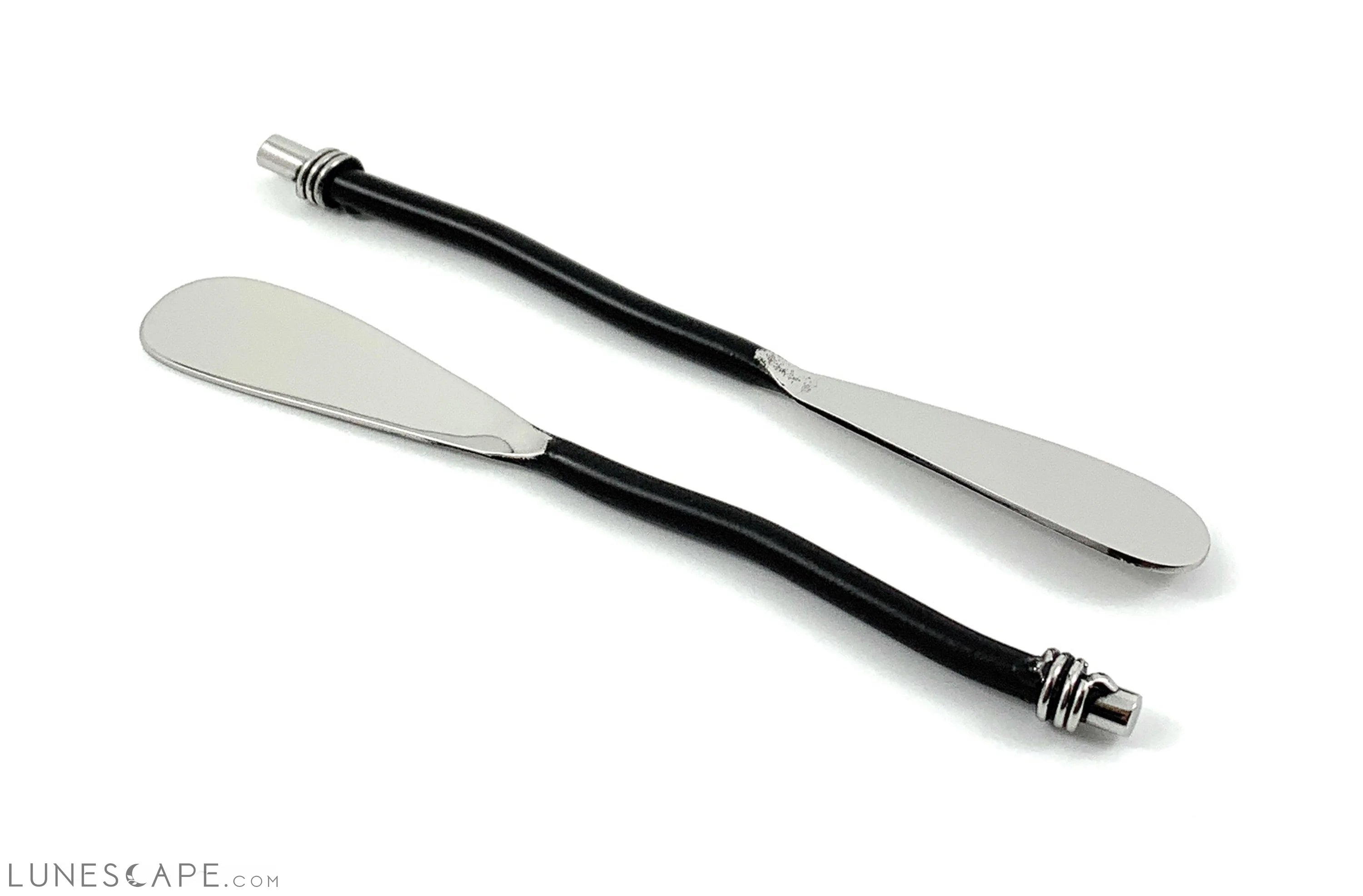 Black Butter Knives - Set of 4 LUNESCAPE