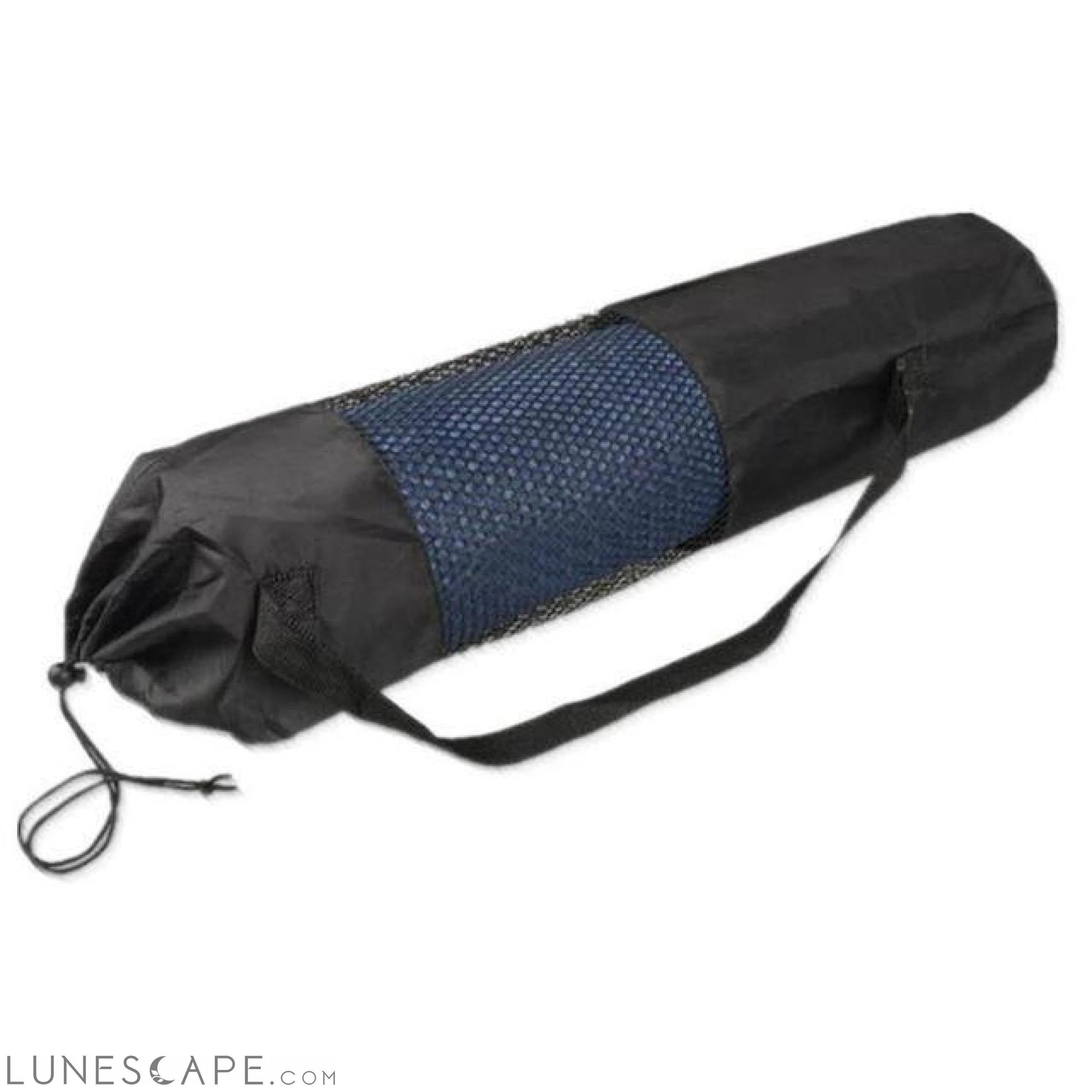 Black Outdoor Yoga Mat Roller storage Bag LUNESCAPE