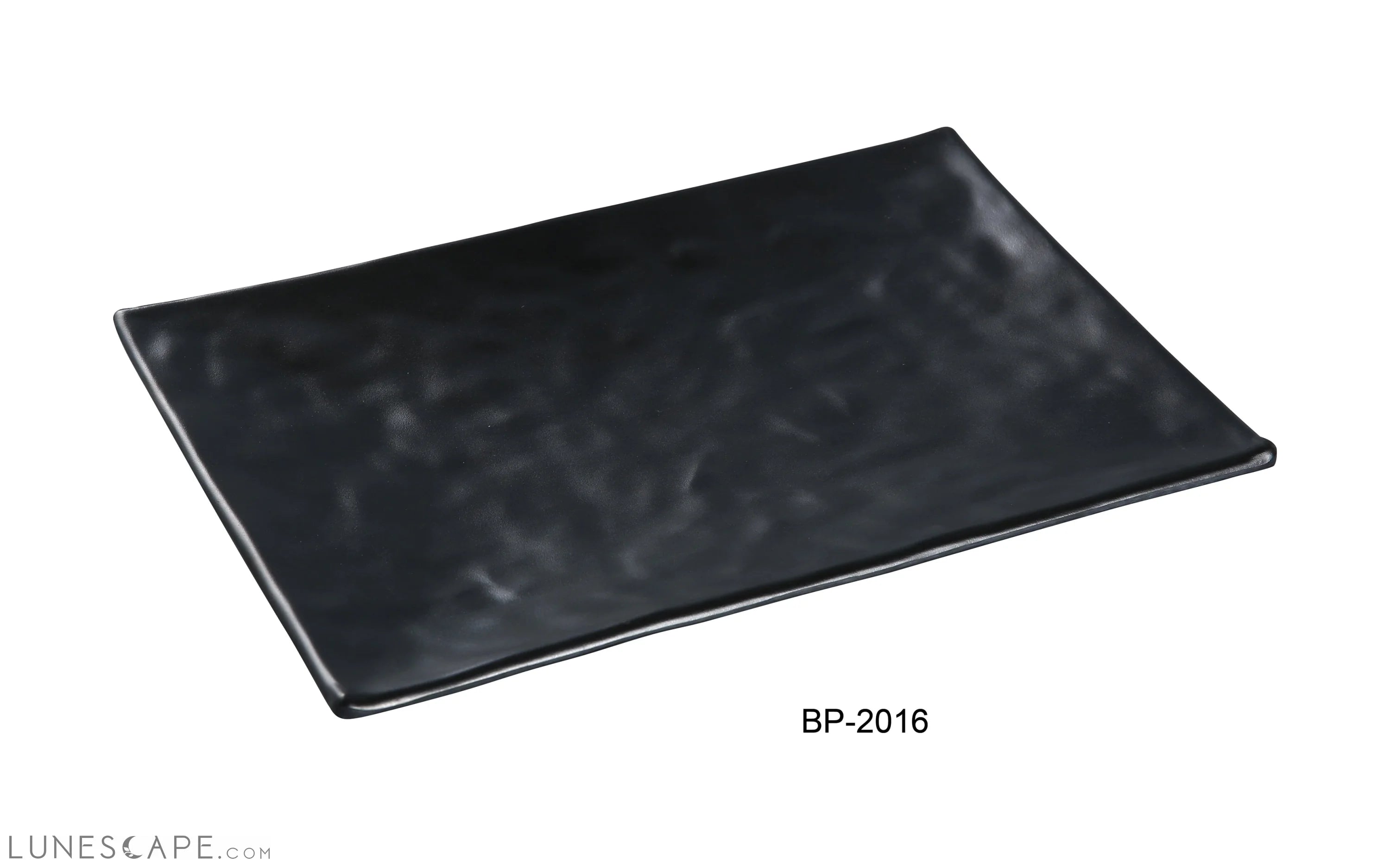 Black Pearl New Rectangular Dinner Plate LUNESCAPE
