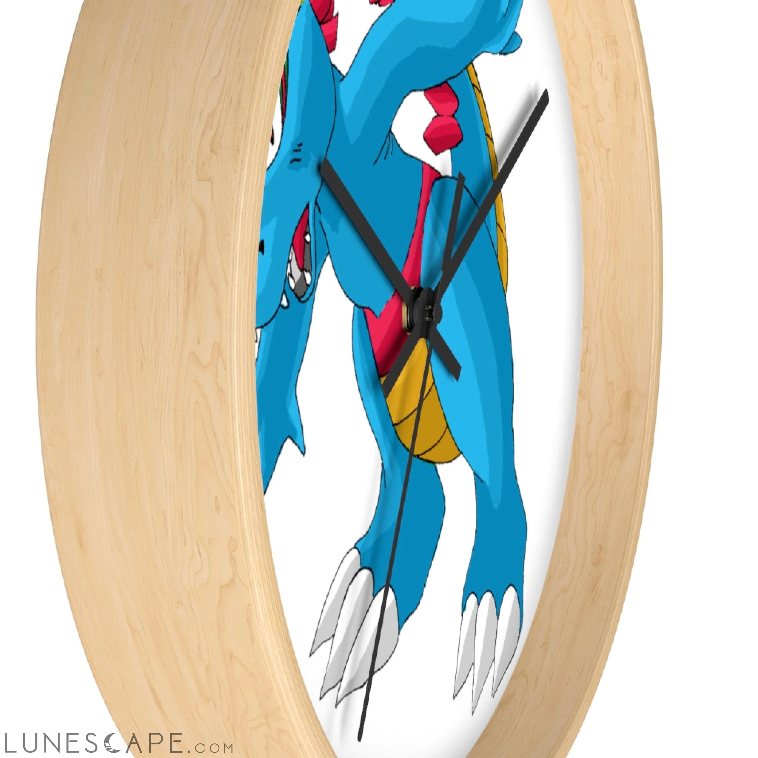 Blastdile Wall clock LUNESCAPE