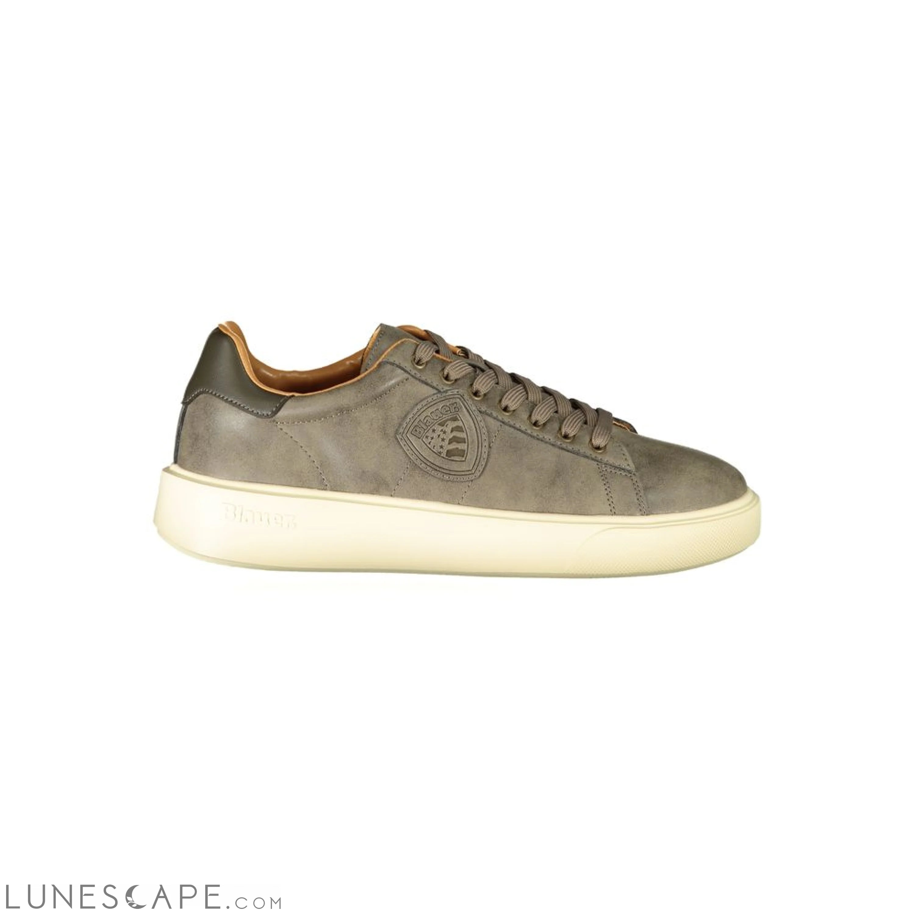 Blauer Beige Polyester Sneaker LUNESCAPE