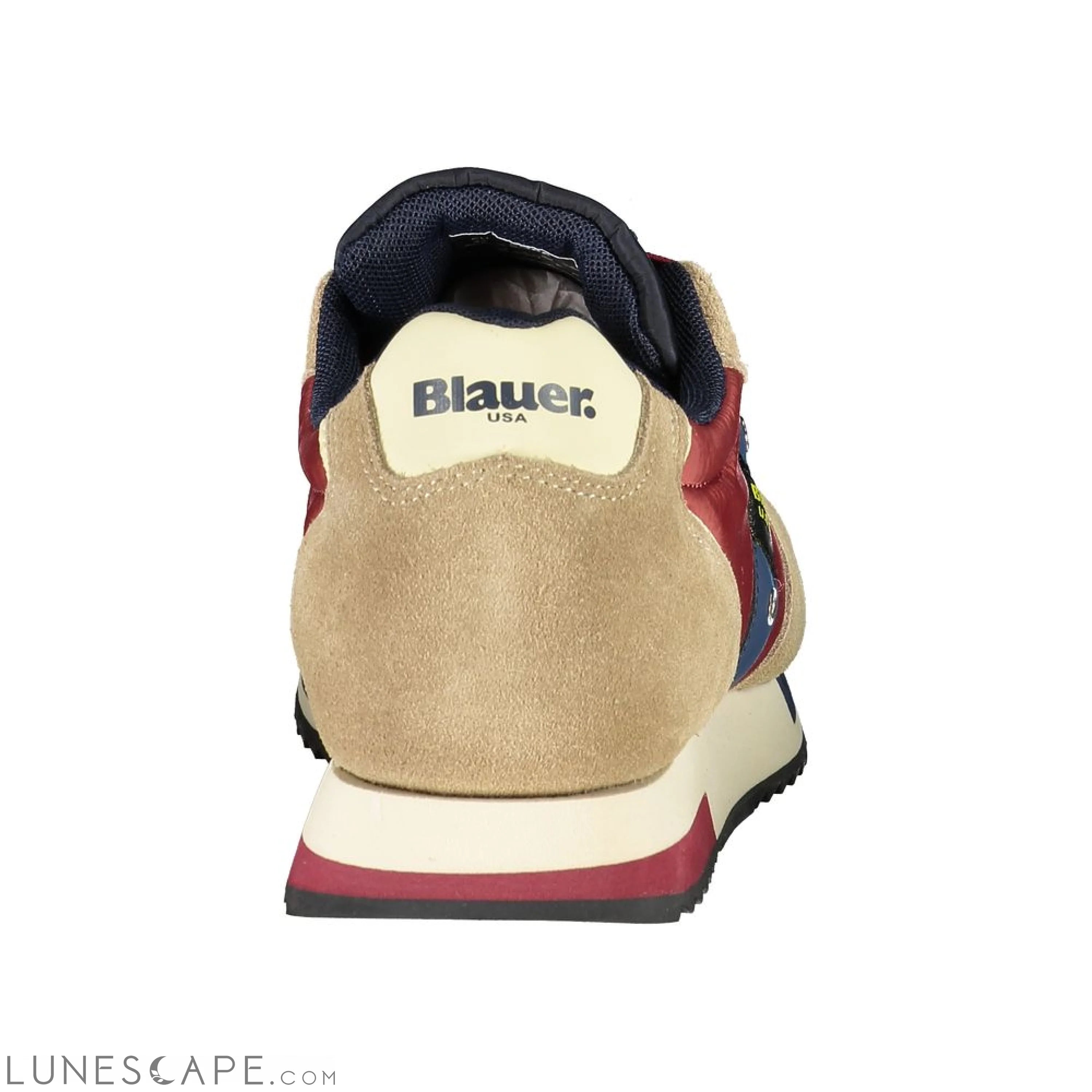 Blauer Beige Sports Sneakers with Contrast Accents LUNESCAPE