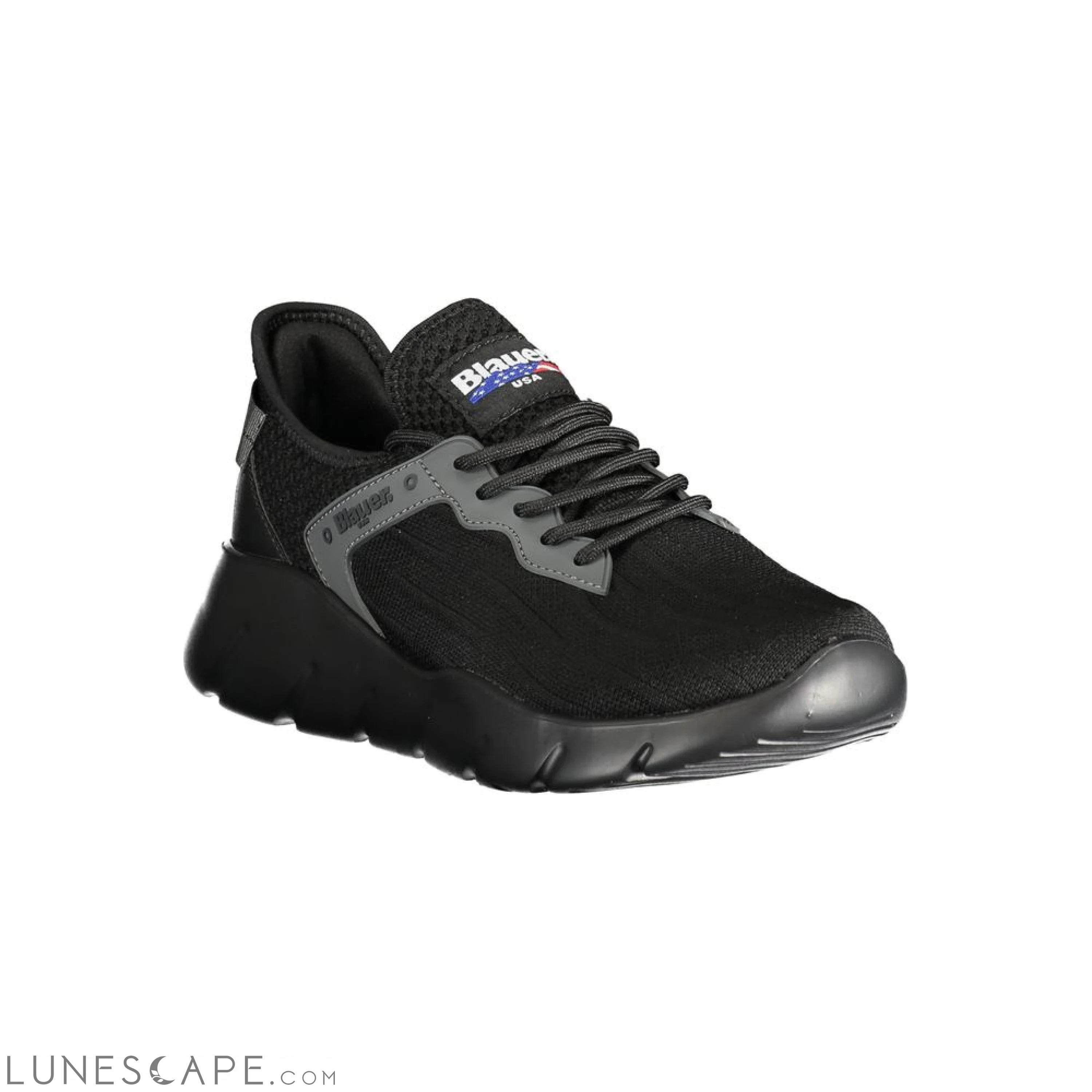 Blauer Black Polyester Sneaker LUNESCAPE