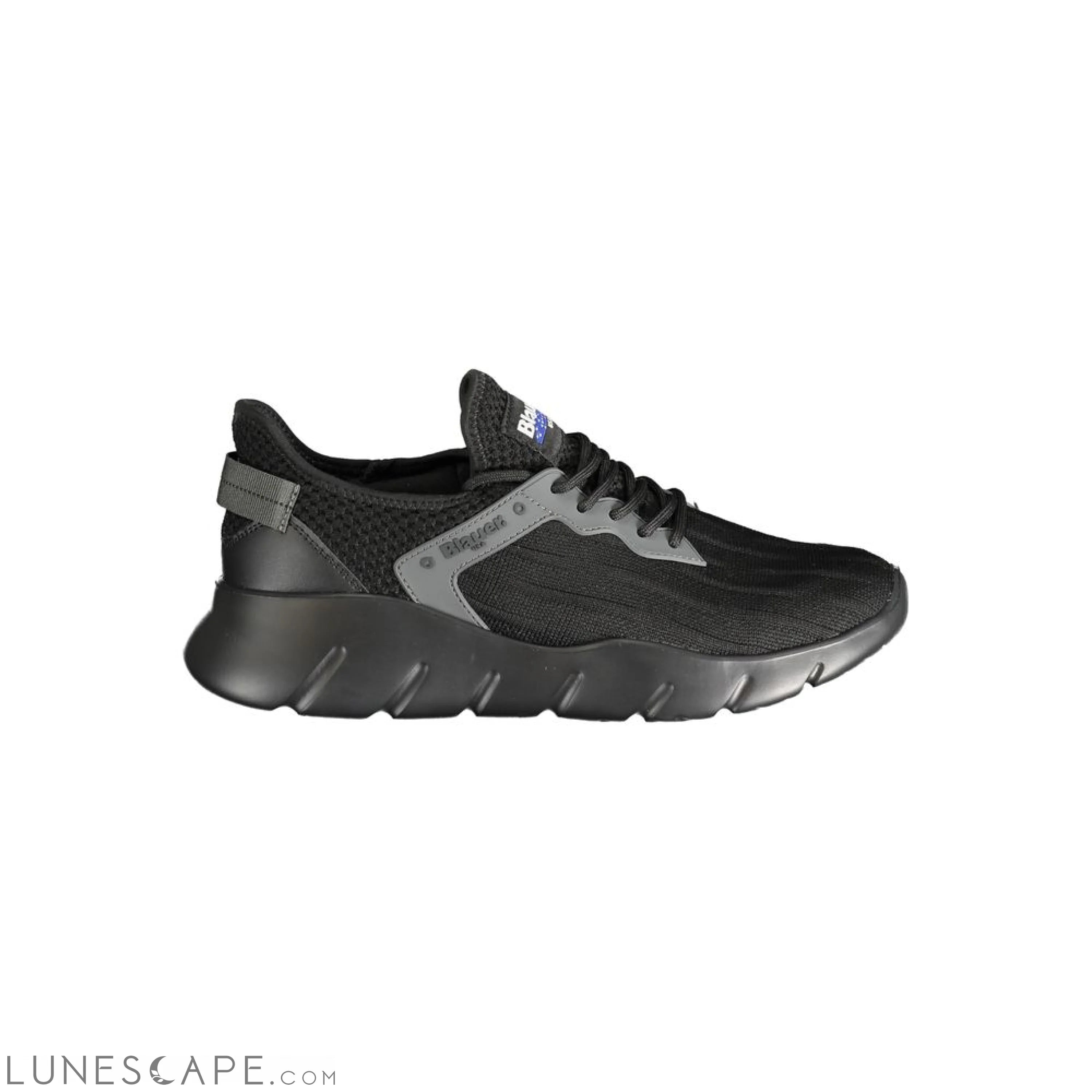 Blauer Black Polyester Sneaker LUNESCAPE