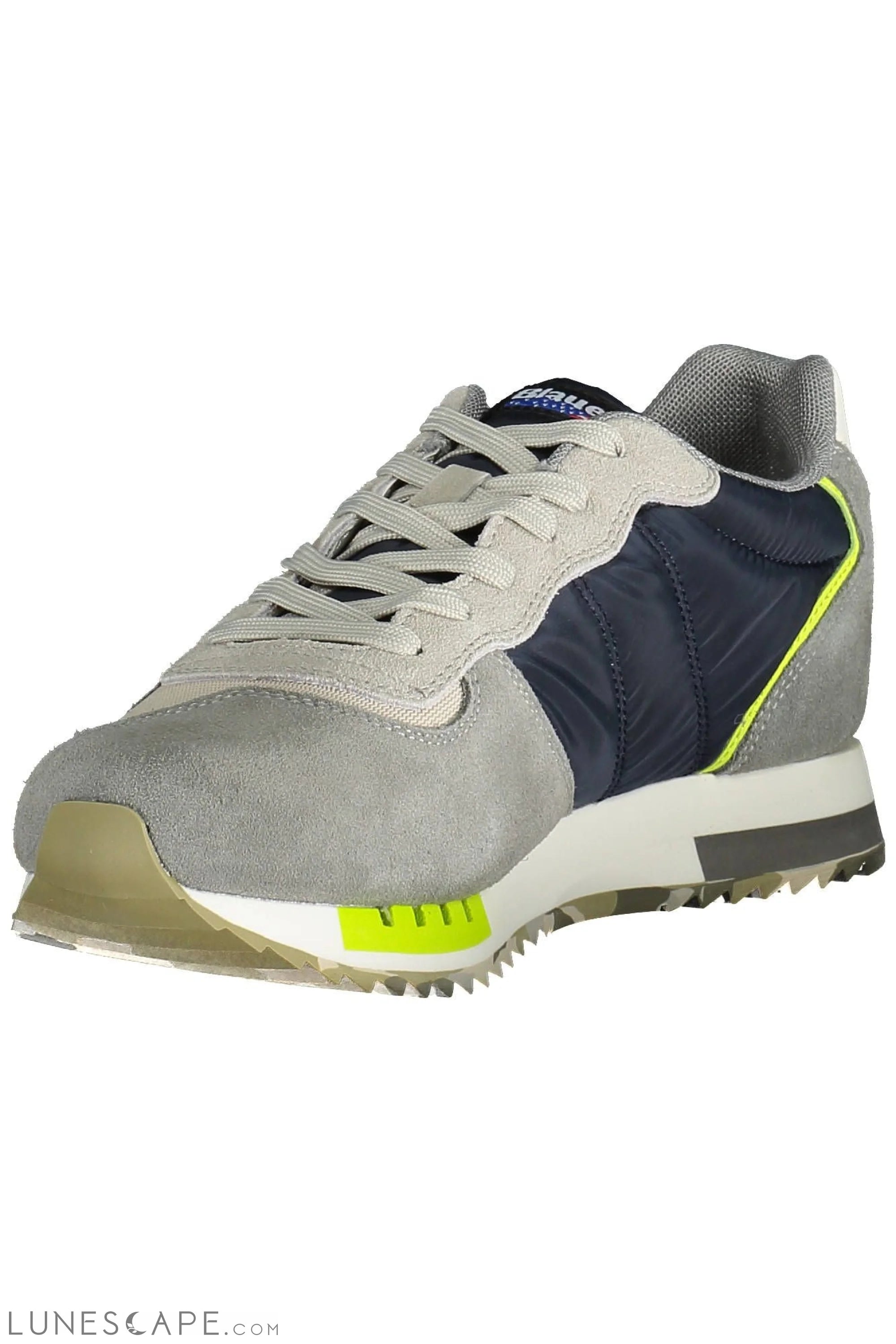 Blauer Blue Leather Men Sneaker LUNESCAPE