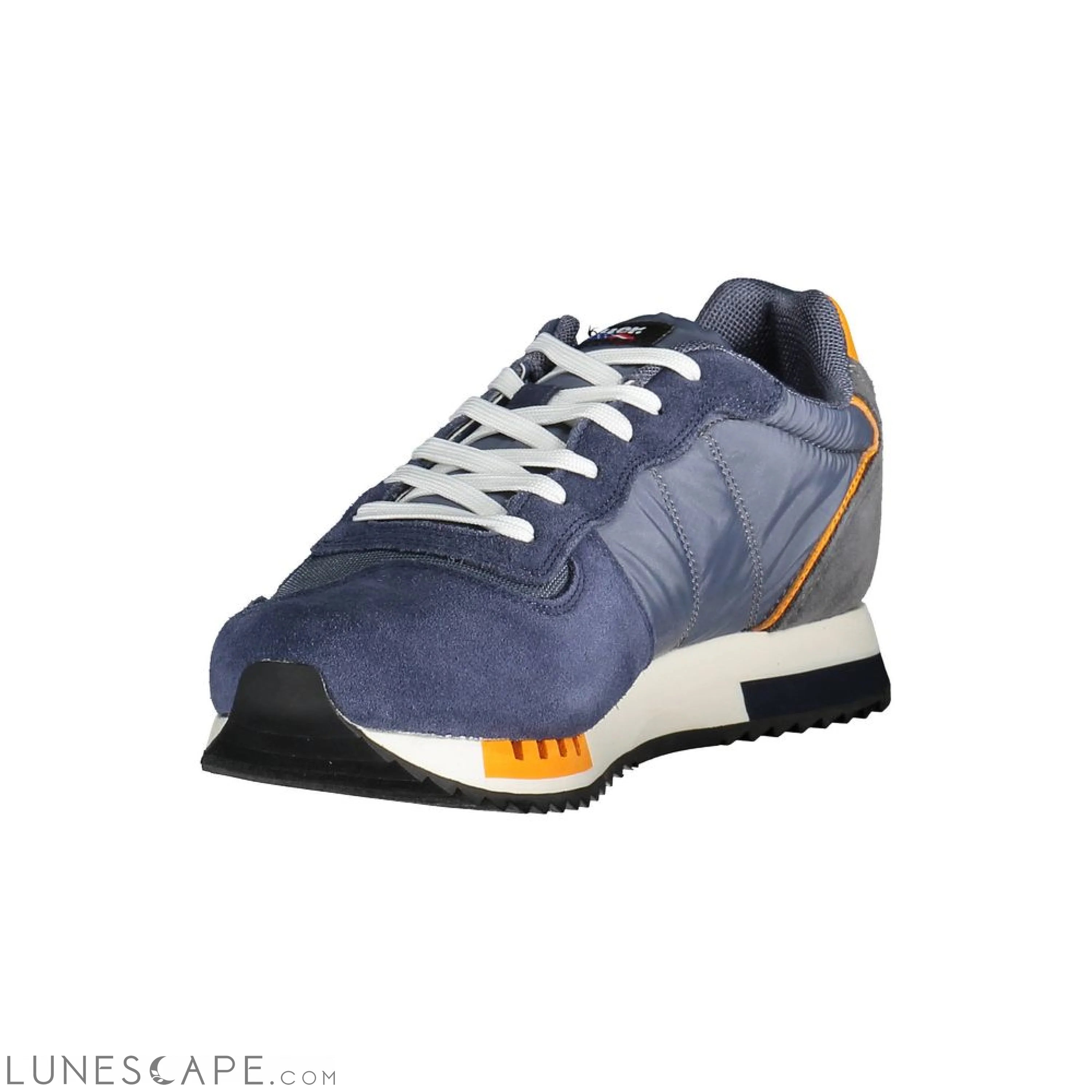 Blauer Blue Leather Men Sneaker LUNESCAPE