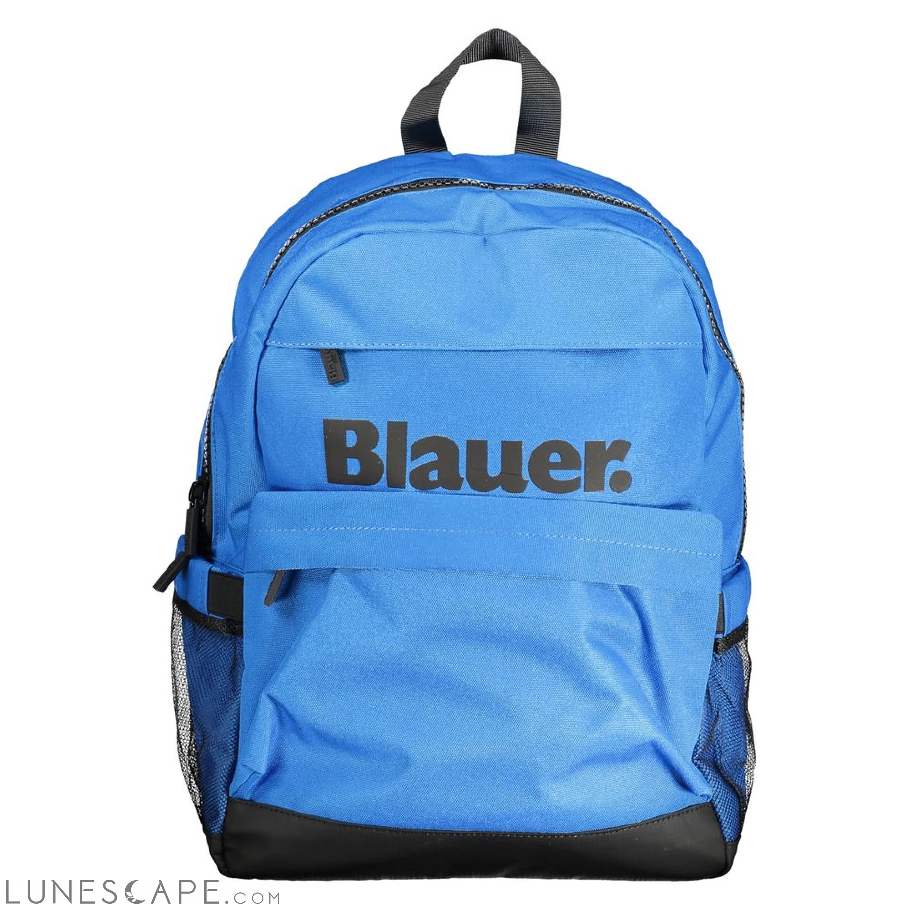 Blauer Blue Polyester Backpack LUNESCAPE