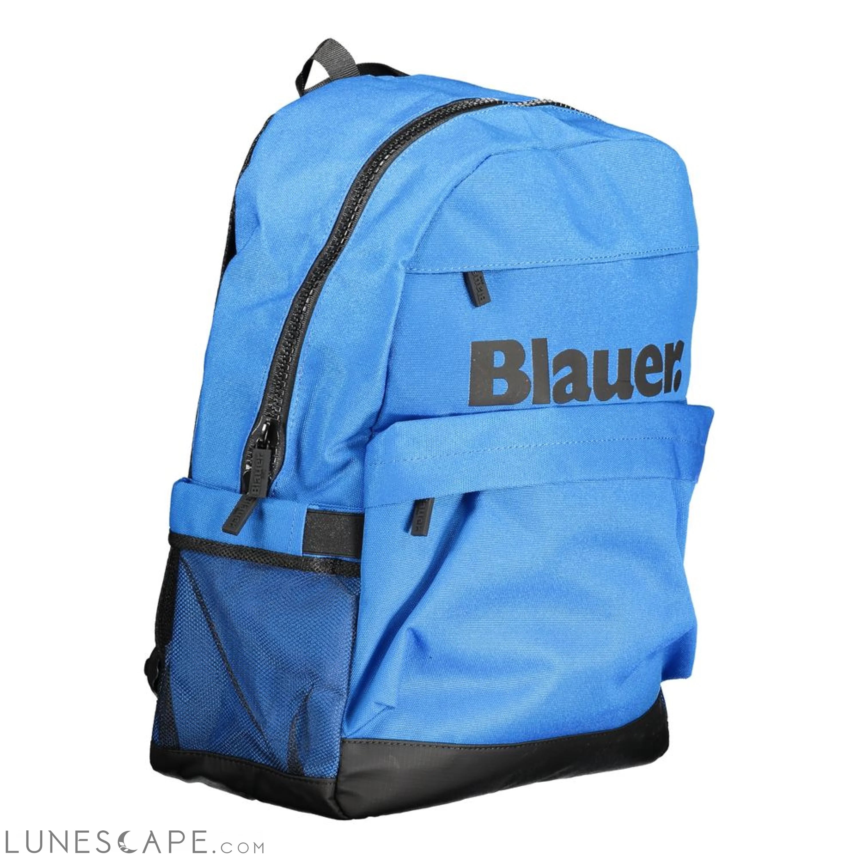 Blauer Blue Polyester Backpack LUNESCAPE