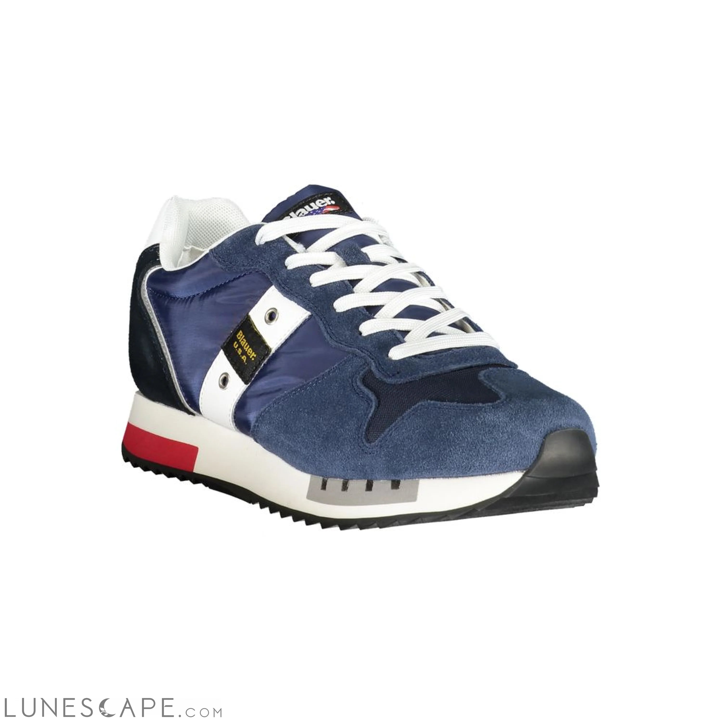 Blauer Blue Polyester Men Sneaker LUNESCAPE