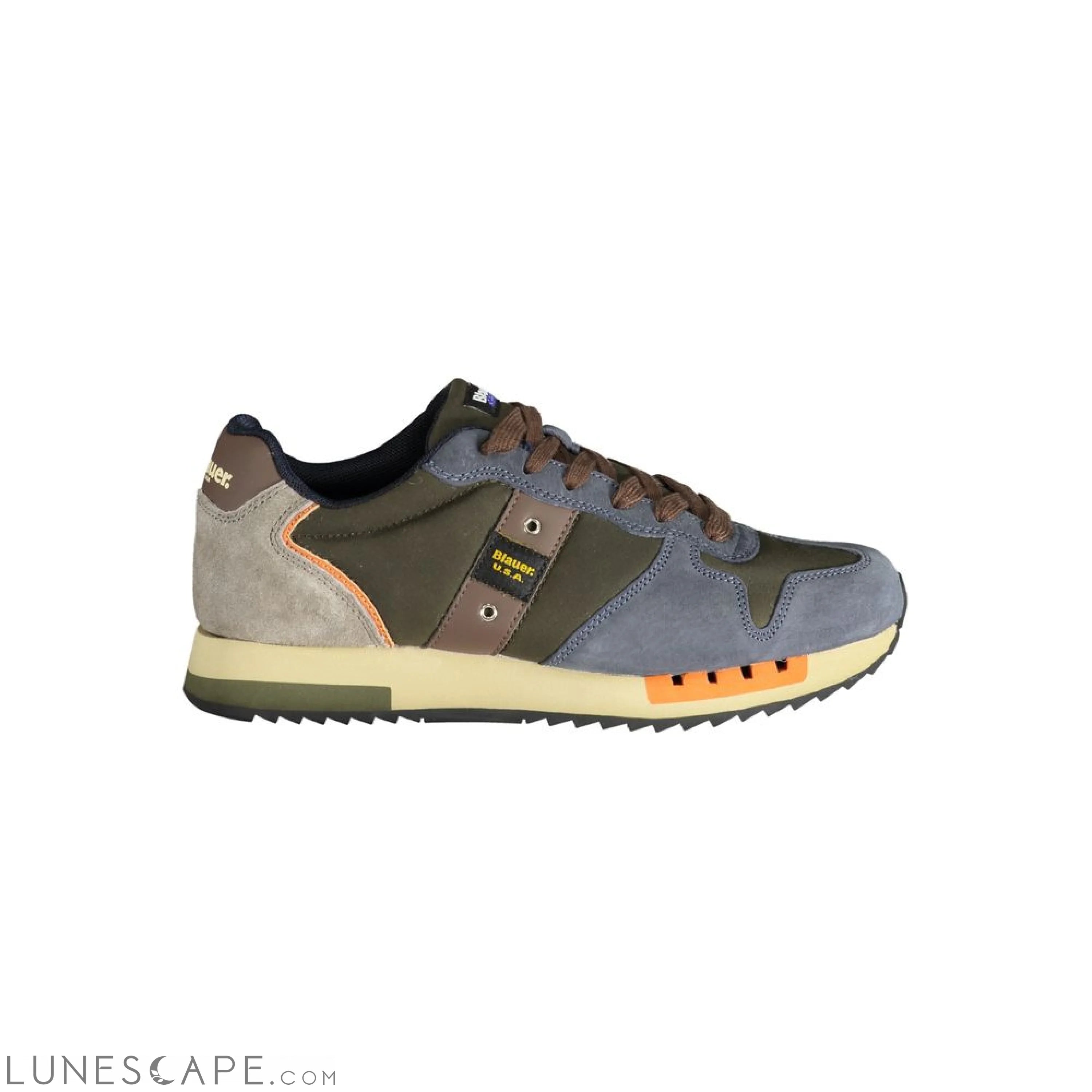 Blauer Blue Polyester Sneaker LUNESCAPE