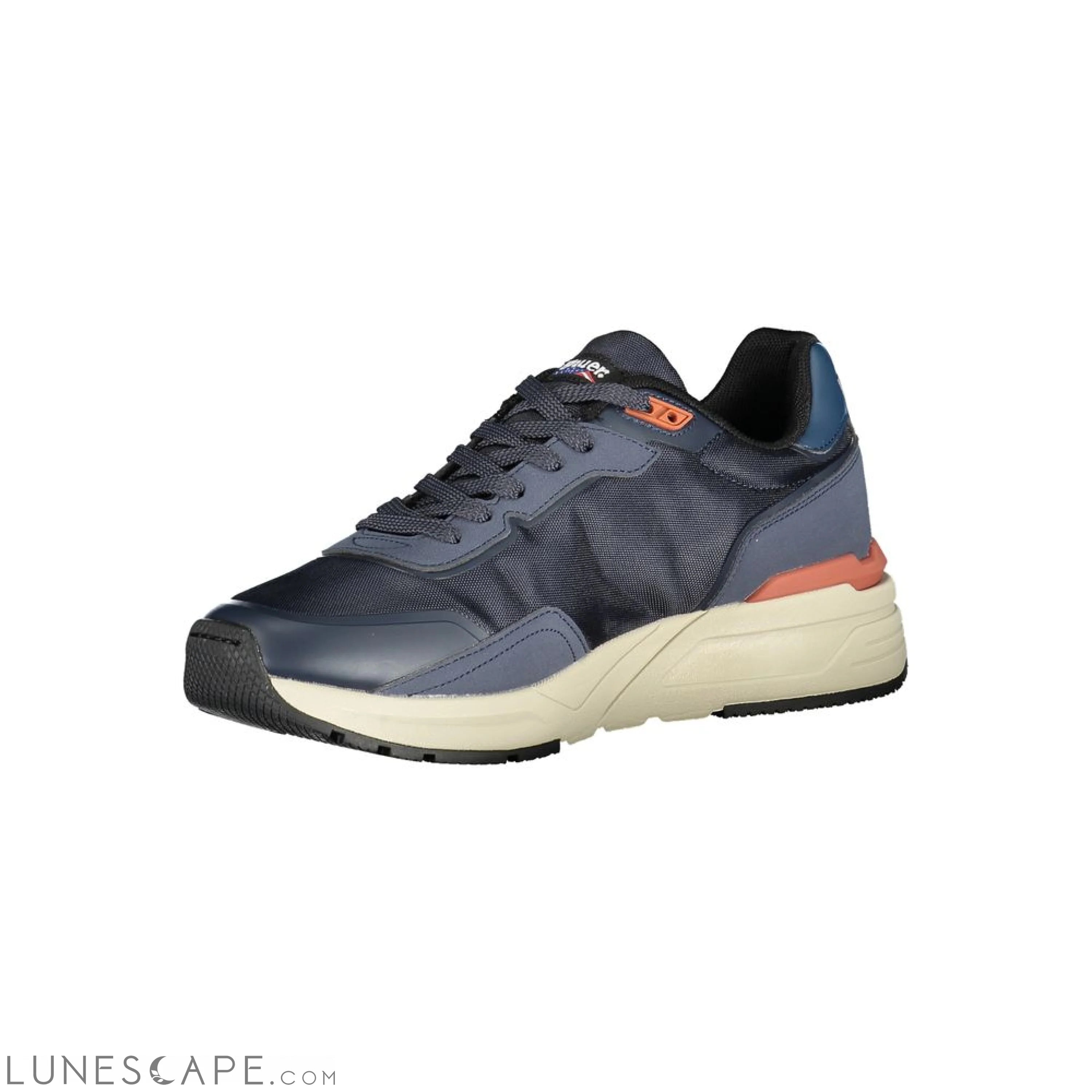 Blauer Blue Polyester Sneaker LUNESCAPE