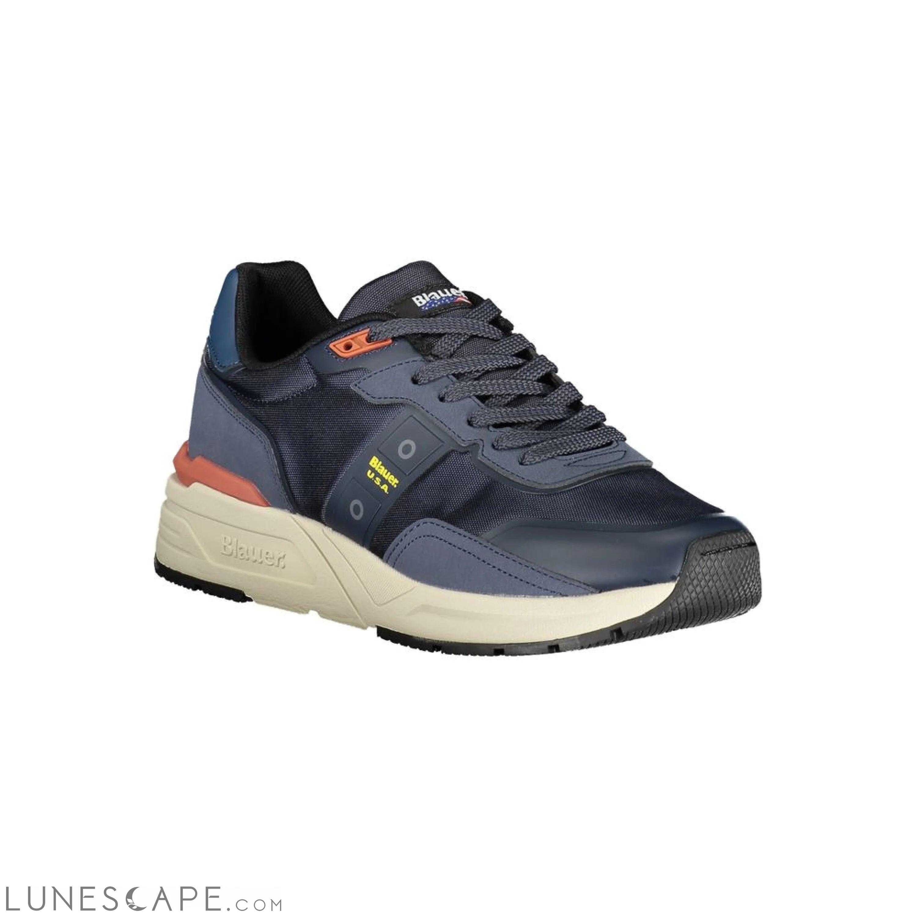 Blauer Blue Polyester Sneaker LUNESCAPE