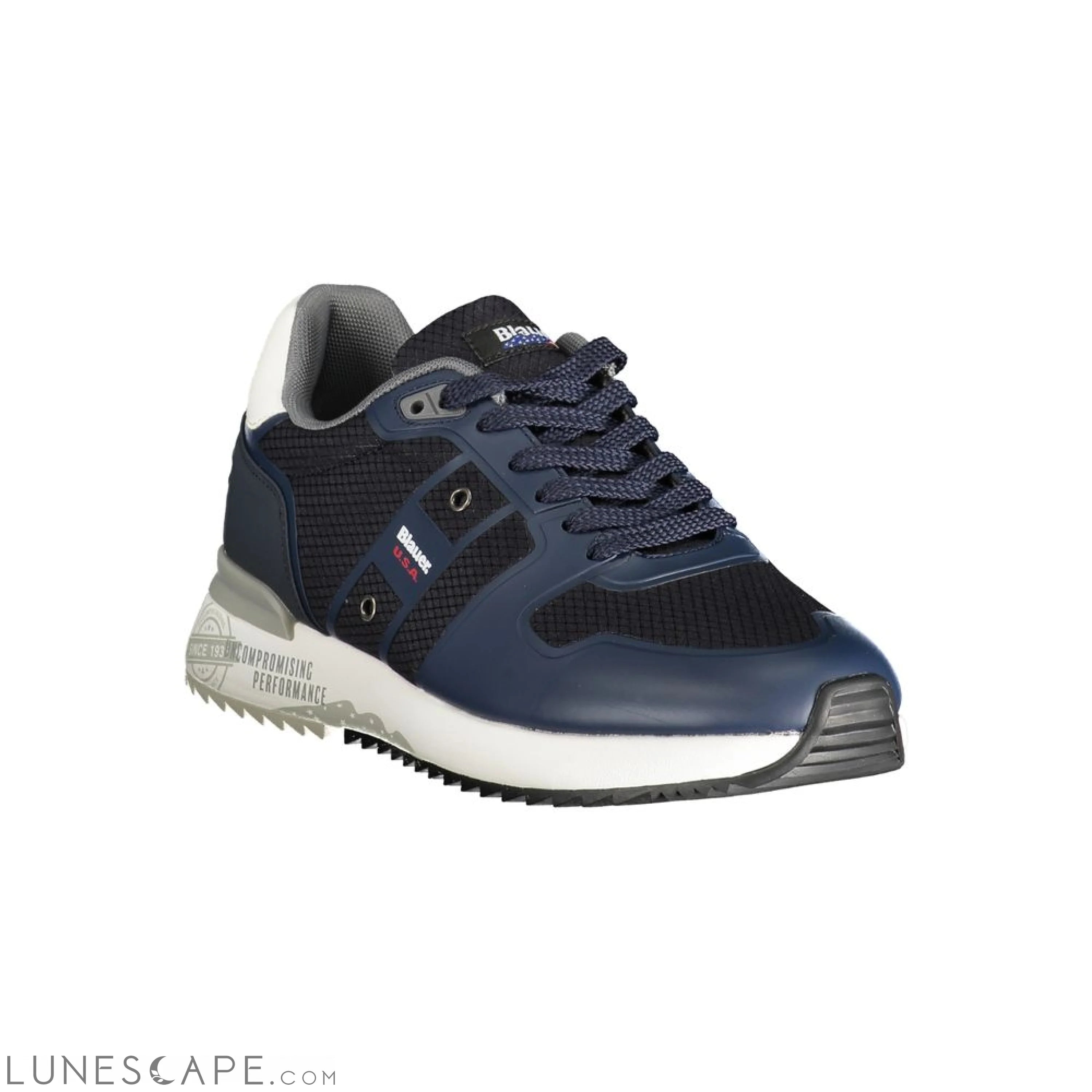 Blauer Blue Polyester Sneaker LUNESCAPE