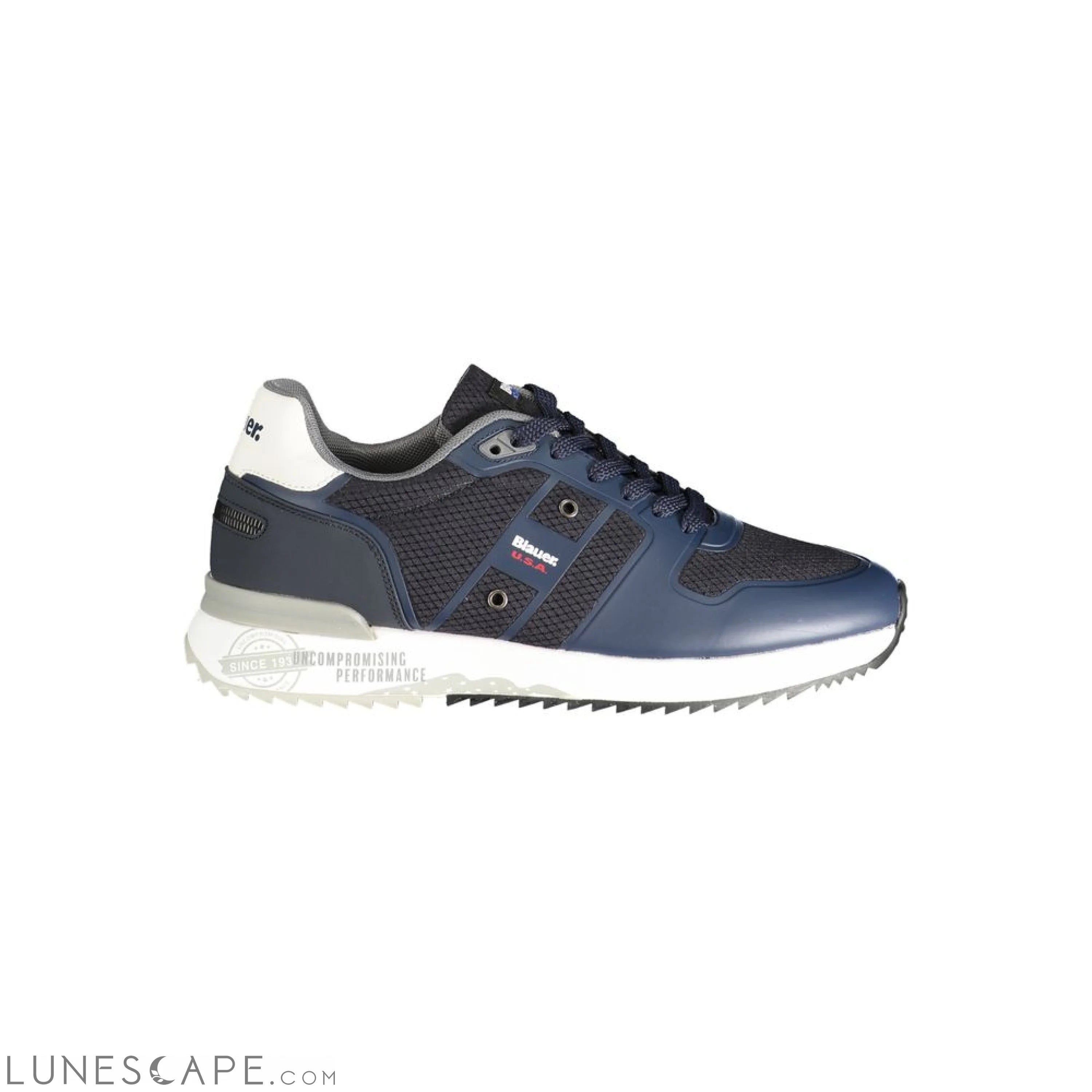 Blauer Blue Polyester Sneaker LUNESCAPE