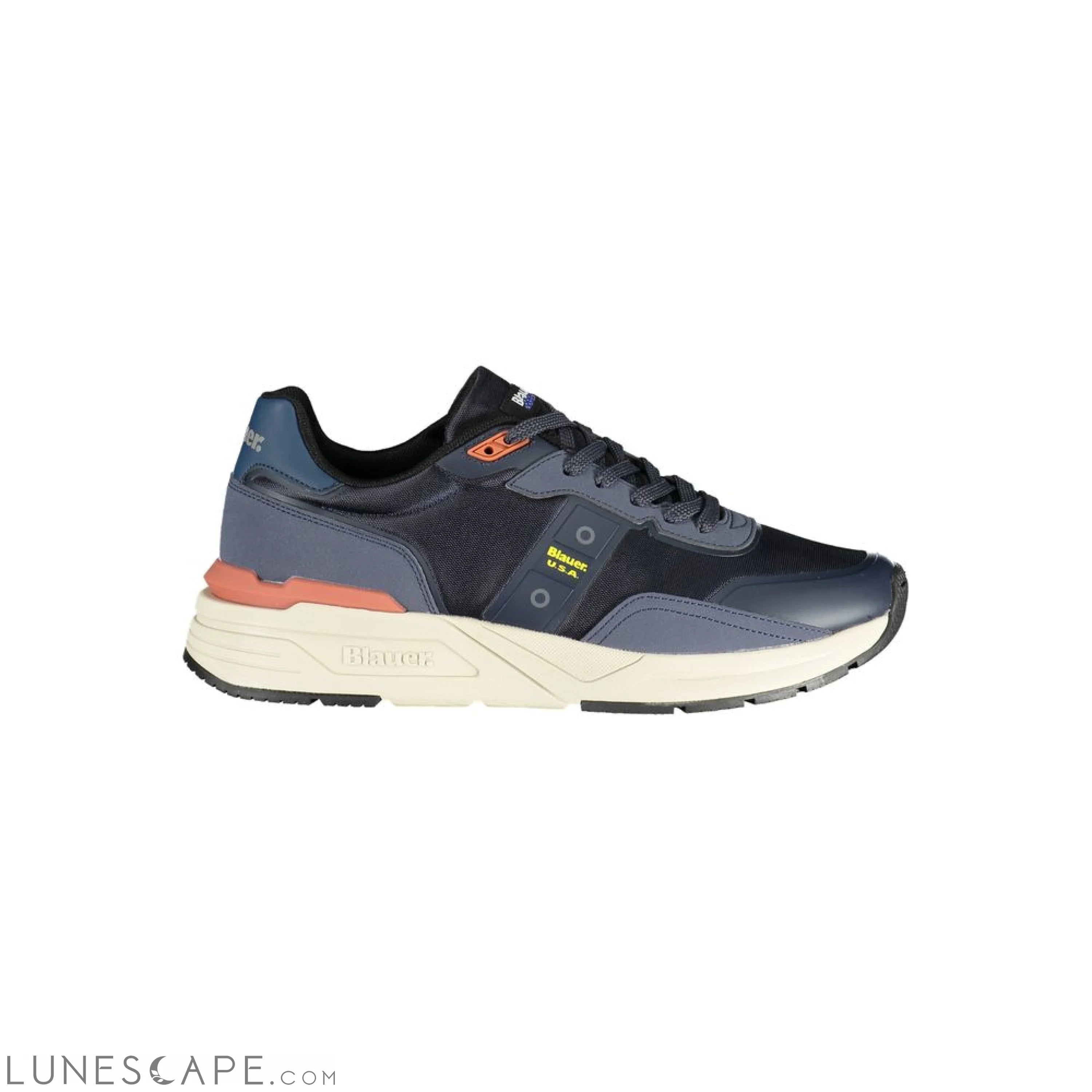 Blauer Blue Polyester Sneaker LUNESCAPE