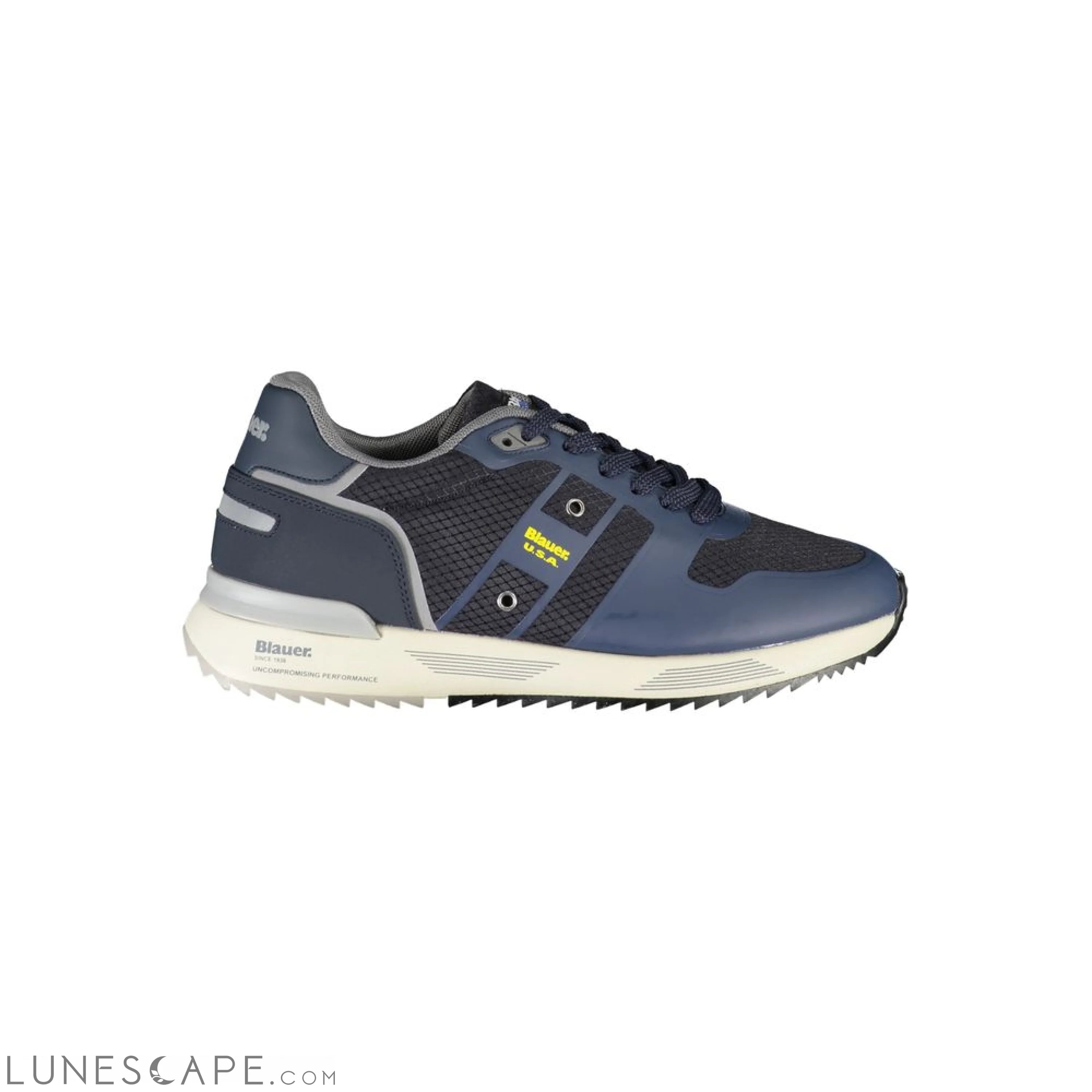 Blauer Dapper Blue Sneakers with Contrast Detailing LUNESCAPE