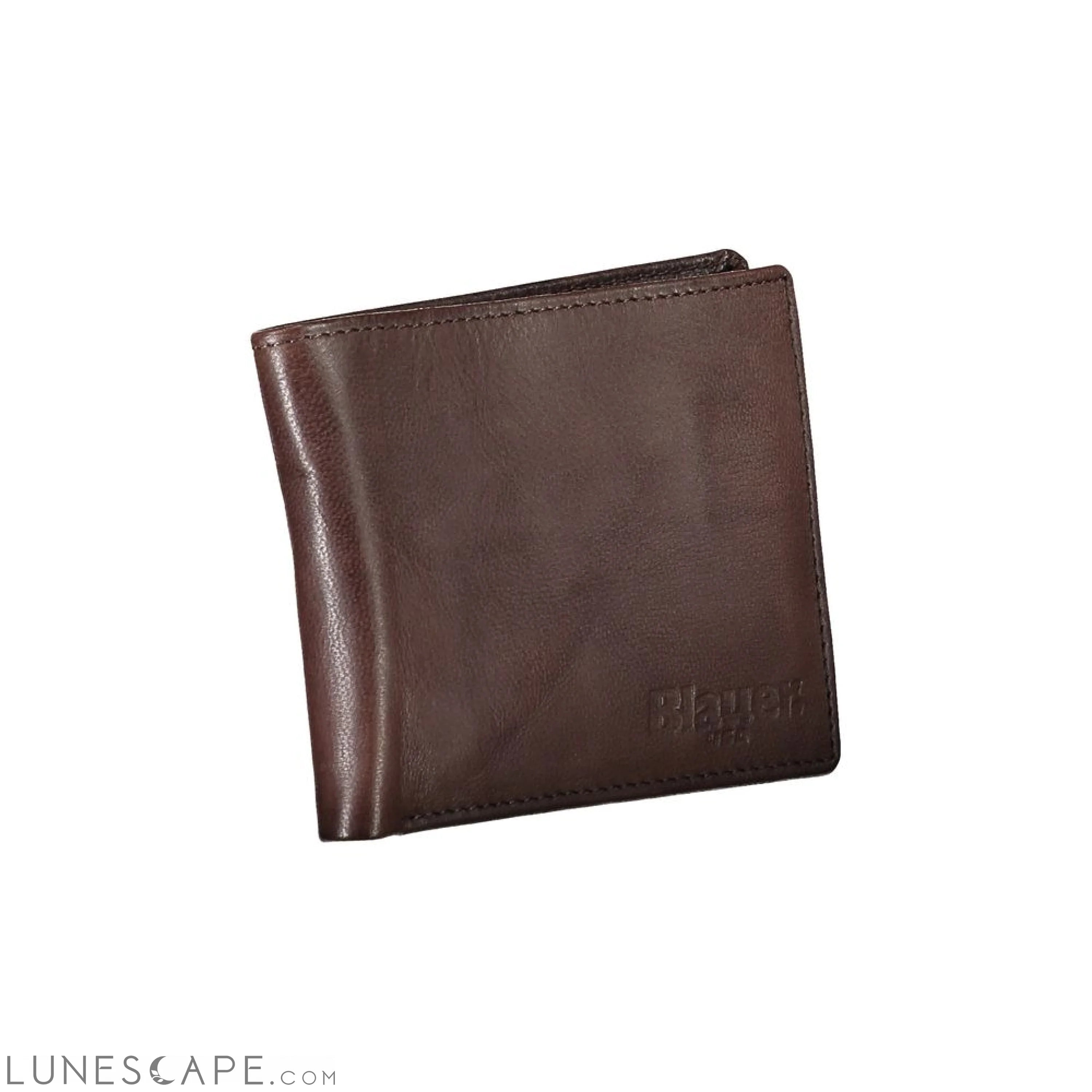 Blauer Elegant Dual Compartment Leather Wallet LUNESCAPE