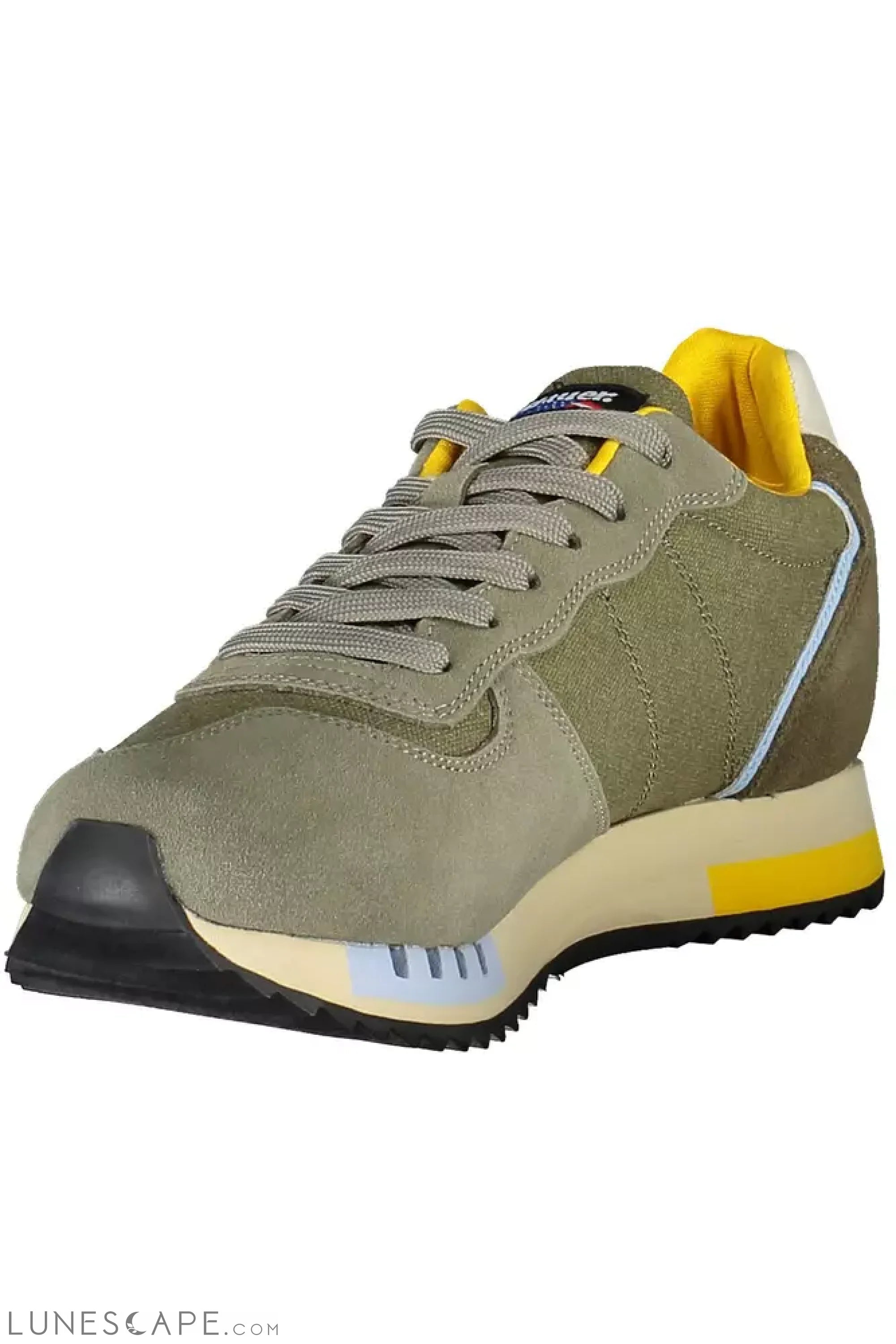 Blauer Green Leather Men Sneaker LUNESCAPE