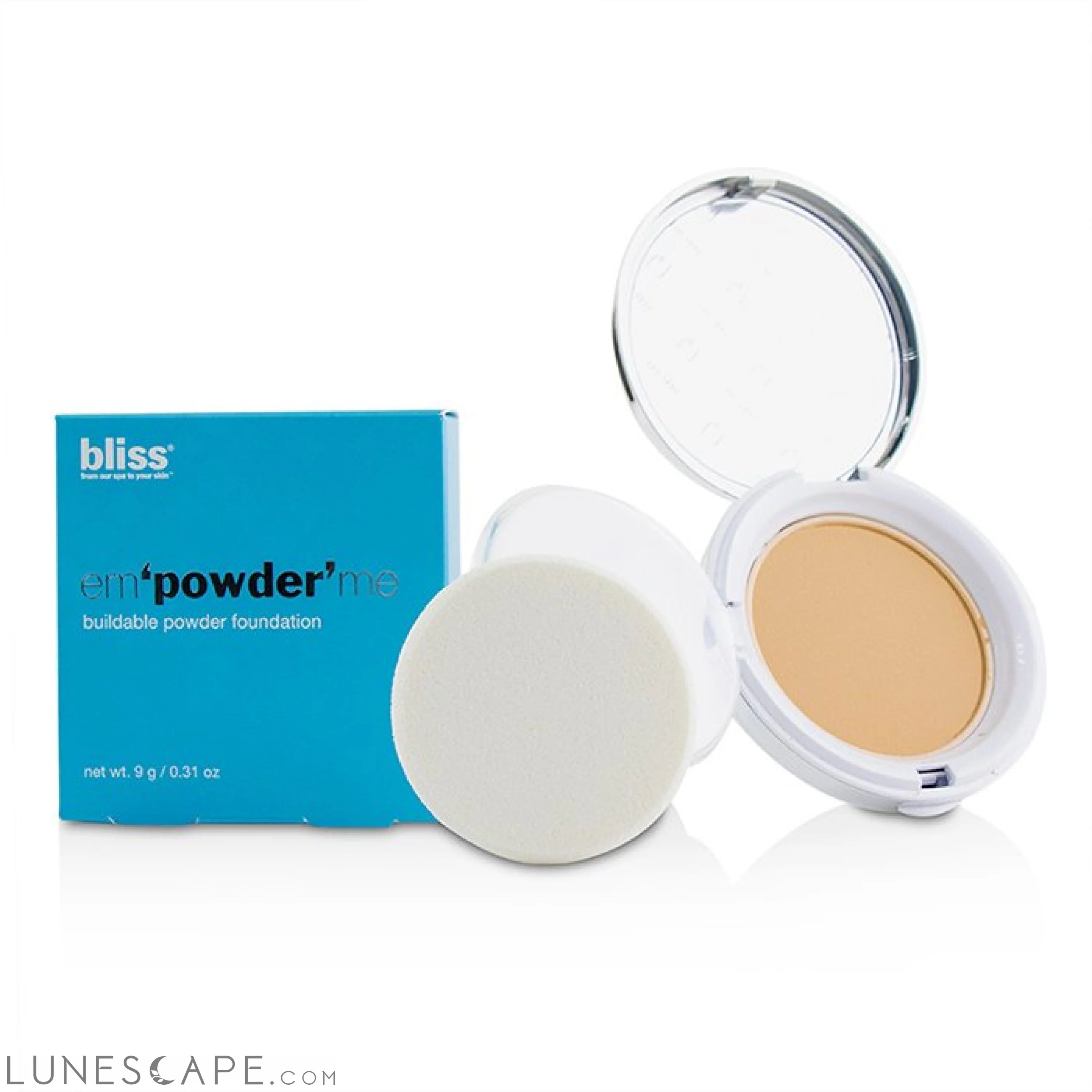 BLISS - Em'powder' Me Buildable Powder Foundation 9g/0.31oz LUNESCAPE