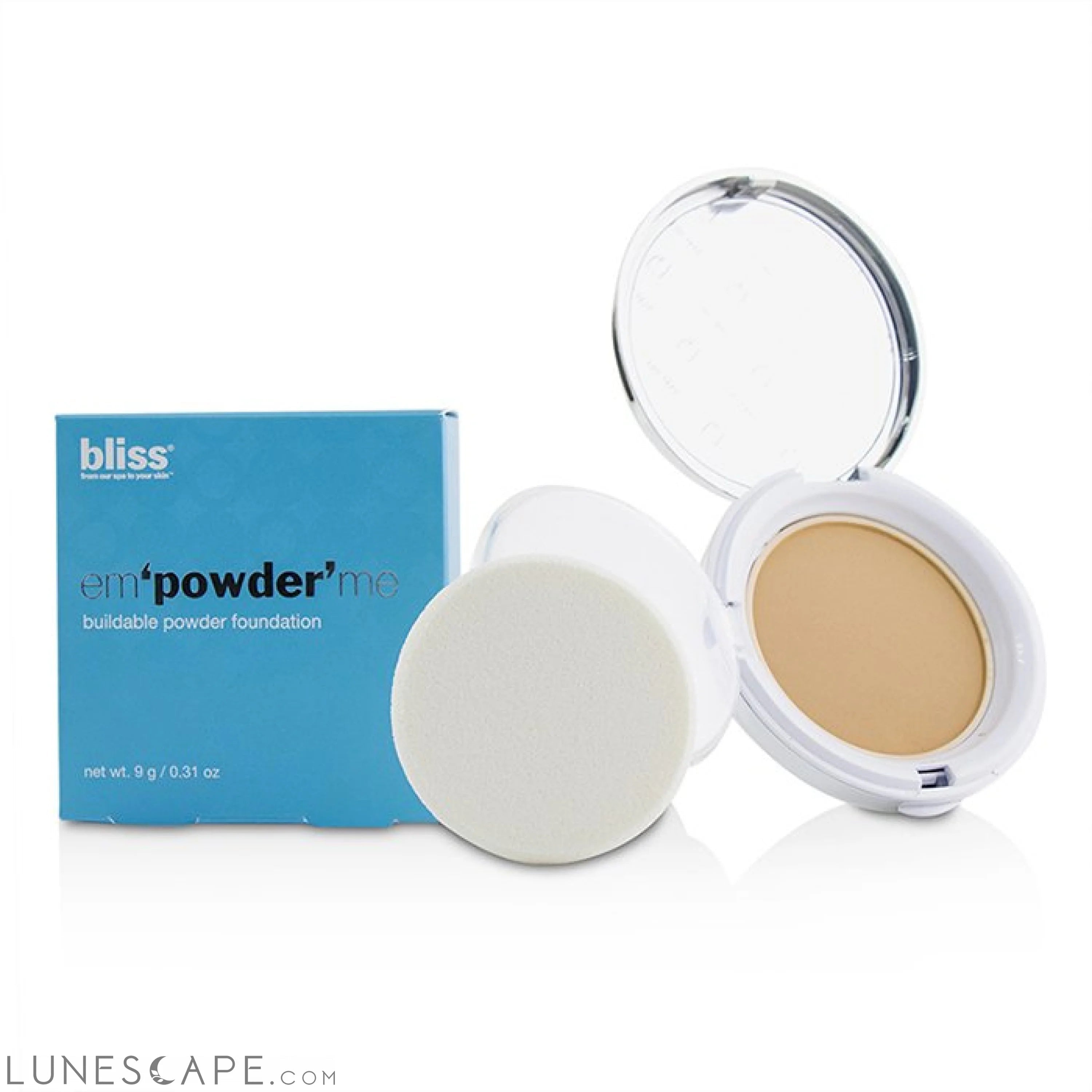 BLISS - Em'powder' Me Buildable Powder Foundation 9g/0.31oz LUNESCAPE