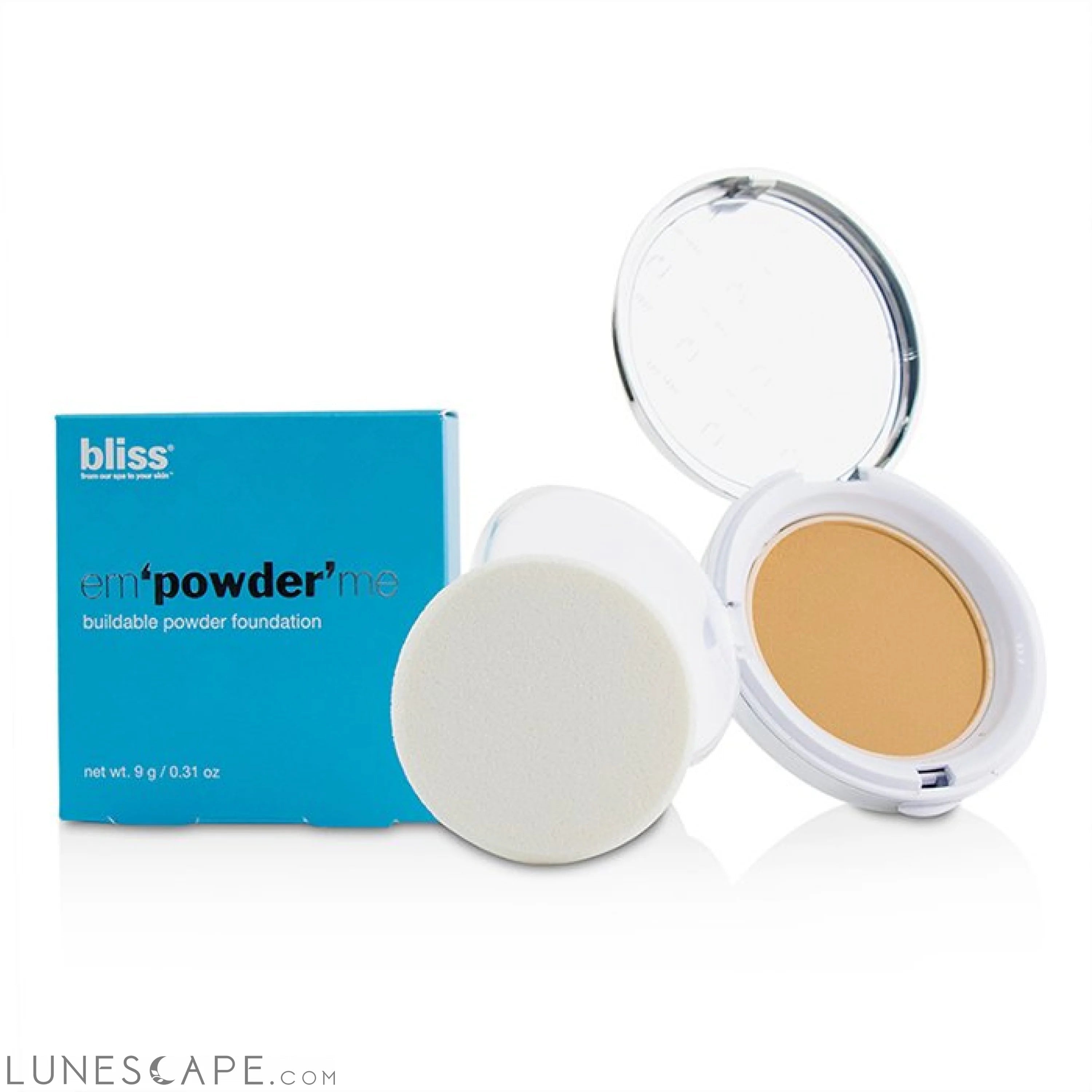 BLISS - Em'powder' Me Buildable Powder Foundation 9g/0.31oz LUNESCAPE