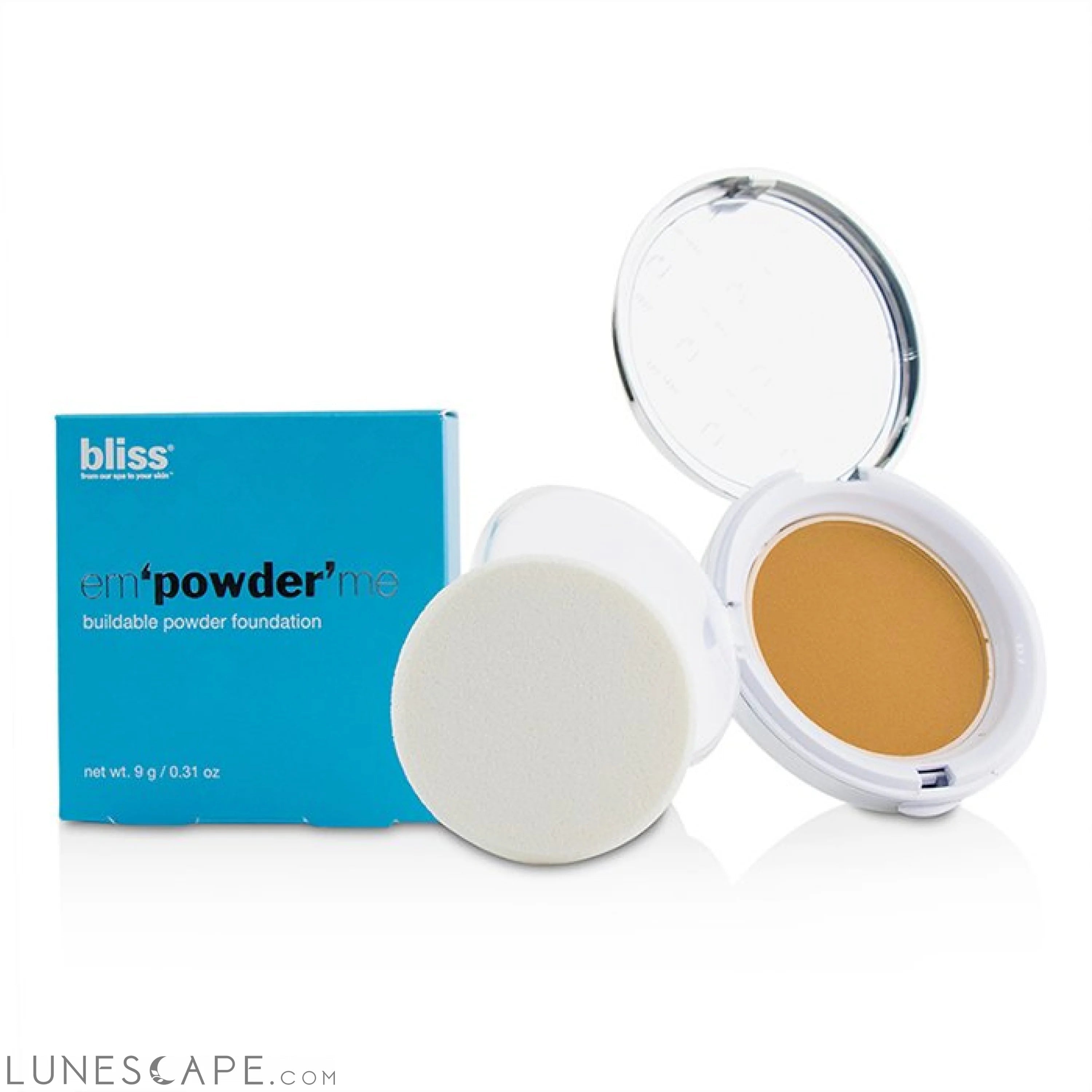 BLISS - Em'powder' Me Buildable Powder Foundation 9g/0.31oz LUNESCAPE